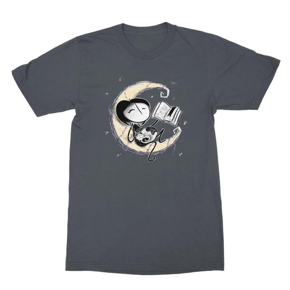 a bit late Moon Storytime Unisex Tee