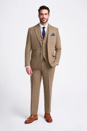 Albert Brown Short Tweed Three Piece Suit