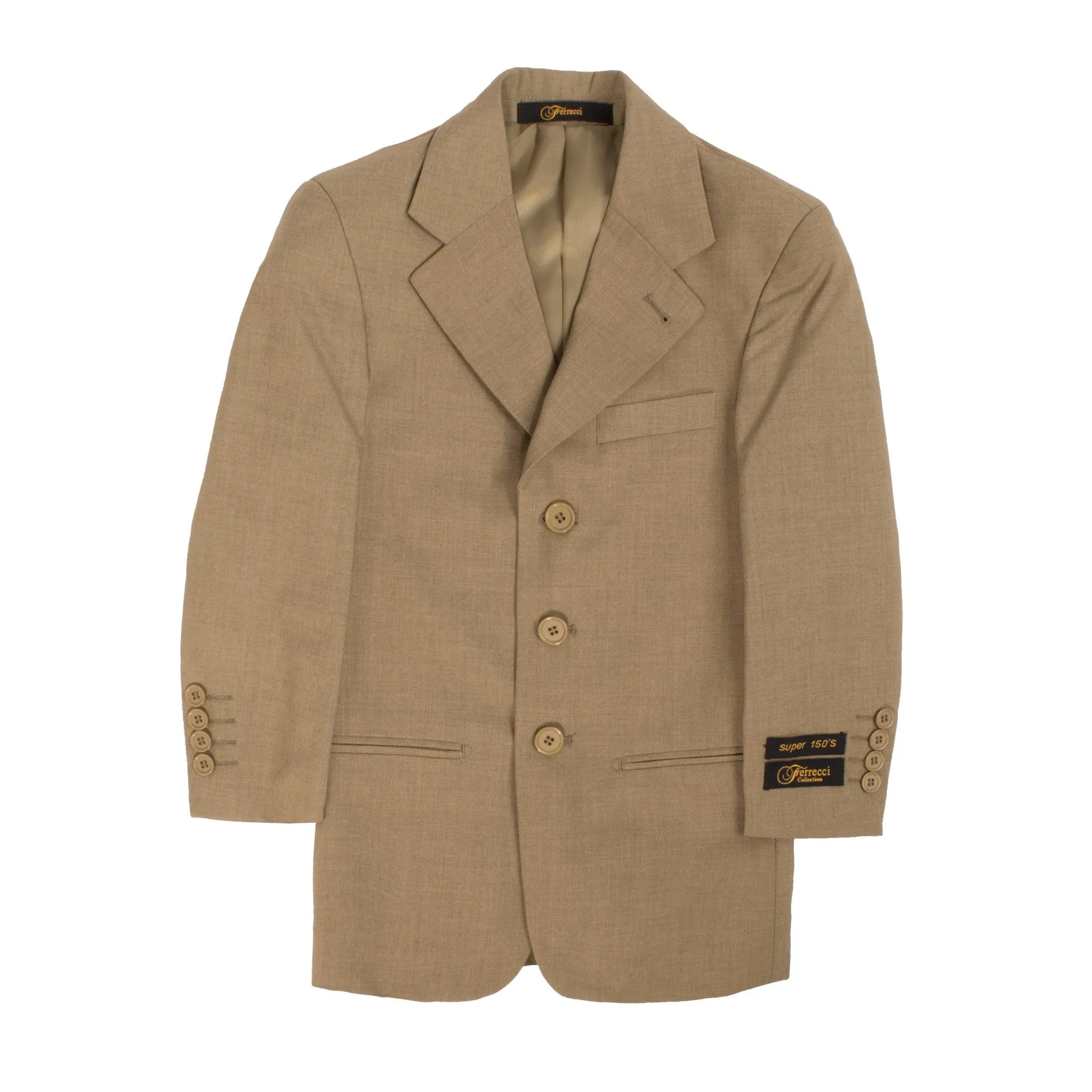 Boys Premium Sand 2 Piece Suit