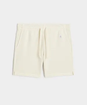 Champion 7" Midweight Warm Up Short in Sand Dollar