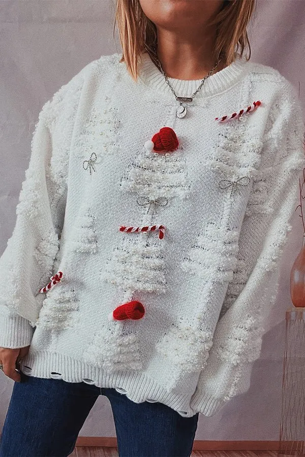 Christmas Pom-Pom Sweater