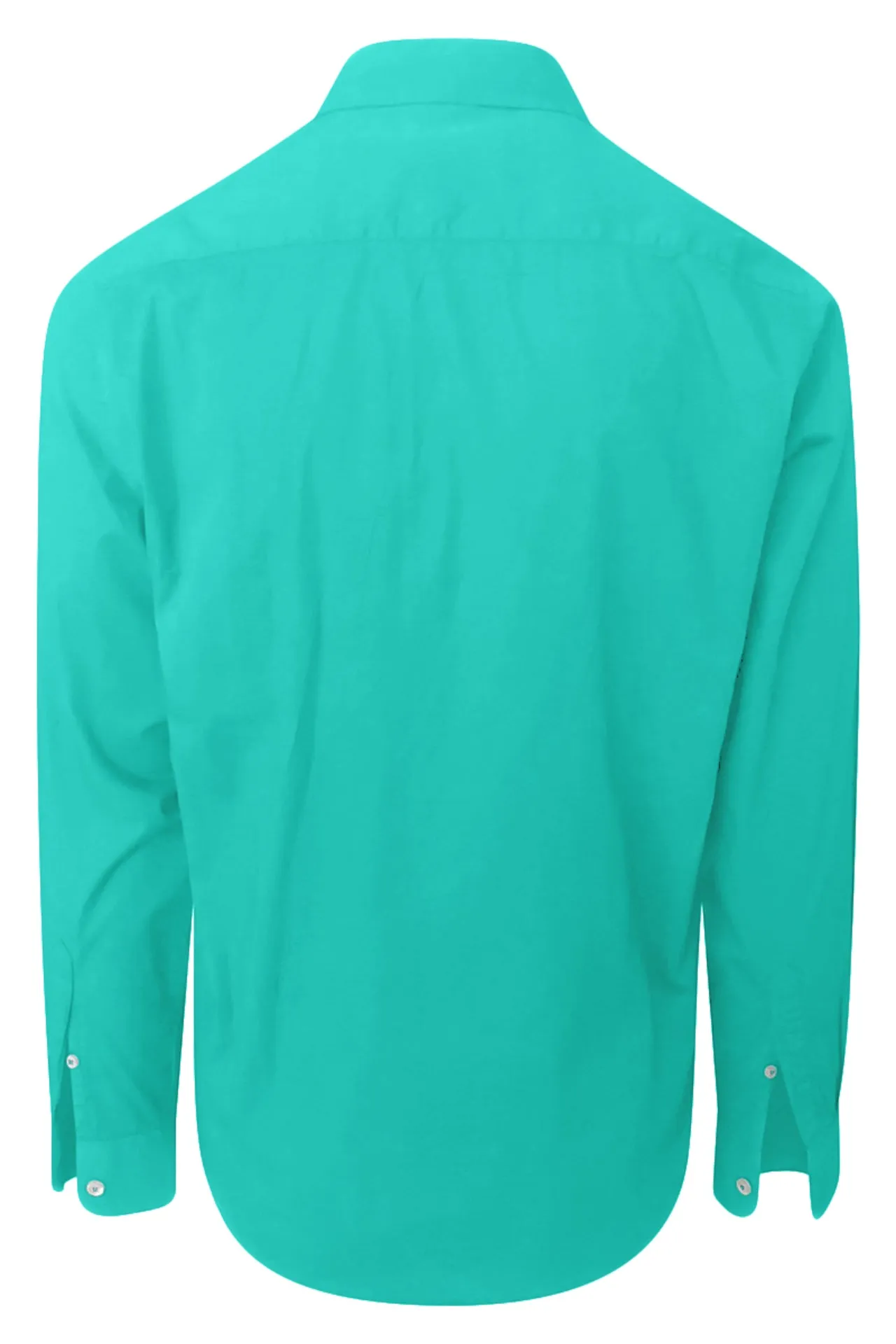 Cotton Basic Long-Sleeved Shirt