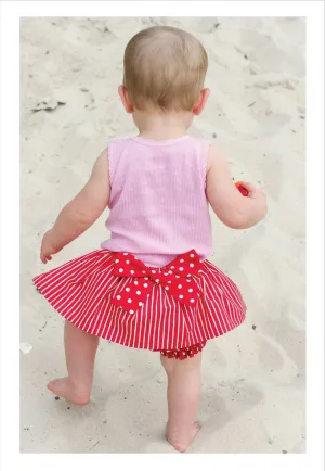 Diaper cover/bloomers baby pants sewing pattern  FANCY PANTS sizes 3 mths to 6 yrs