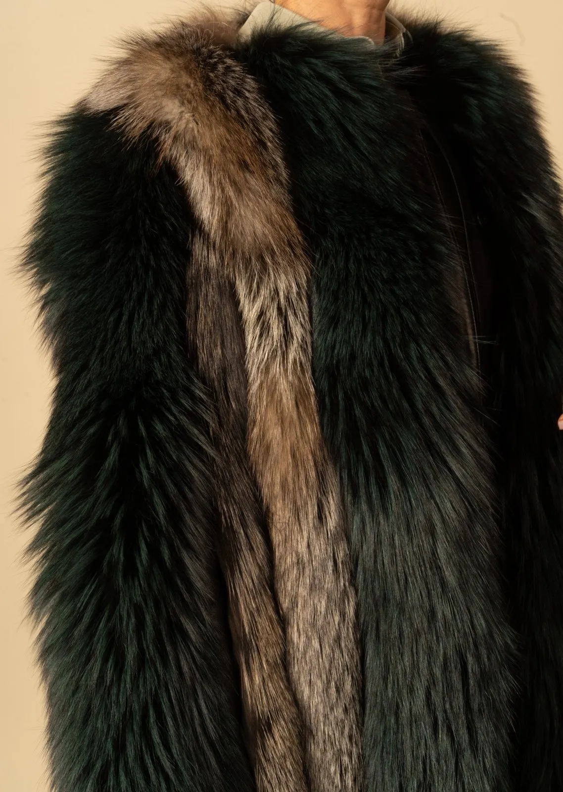 Greenwood Luxe Fox Fur Coat