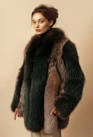 Greenwood Luxe Fox Fur Coat