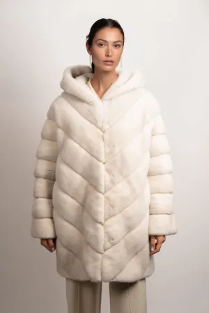 Harmony Dual Shade Mink Coat