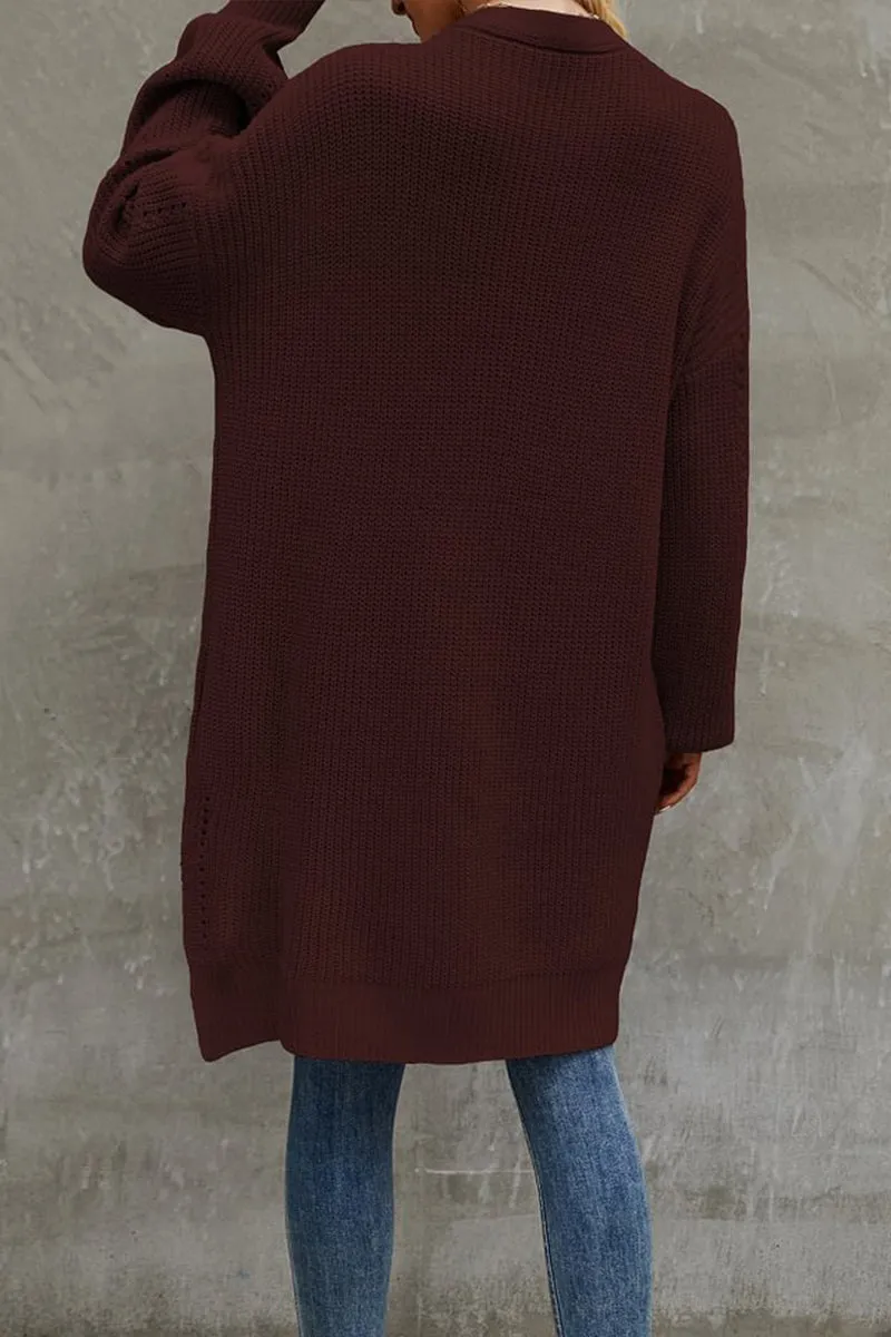 HWR1323 Cozy Layers Cardigan