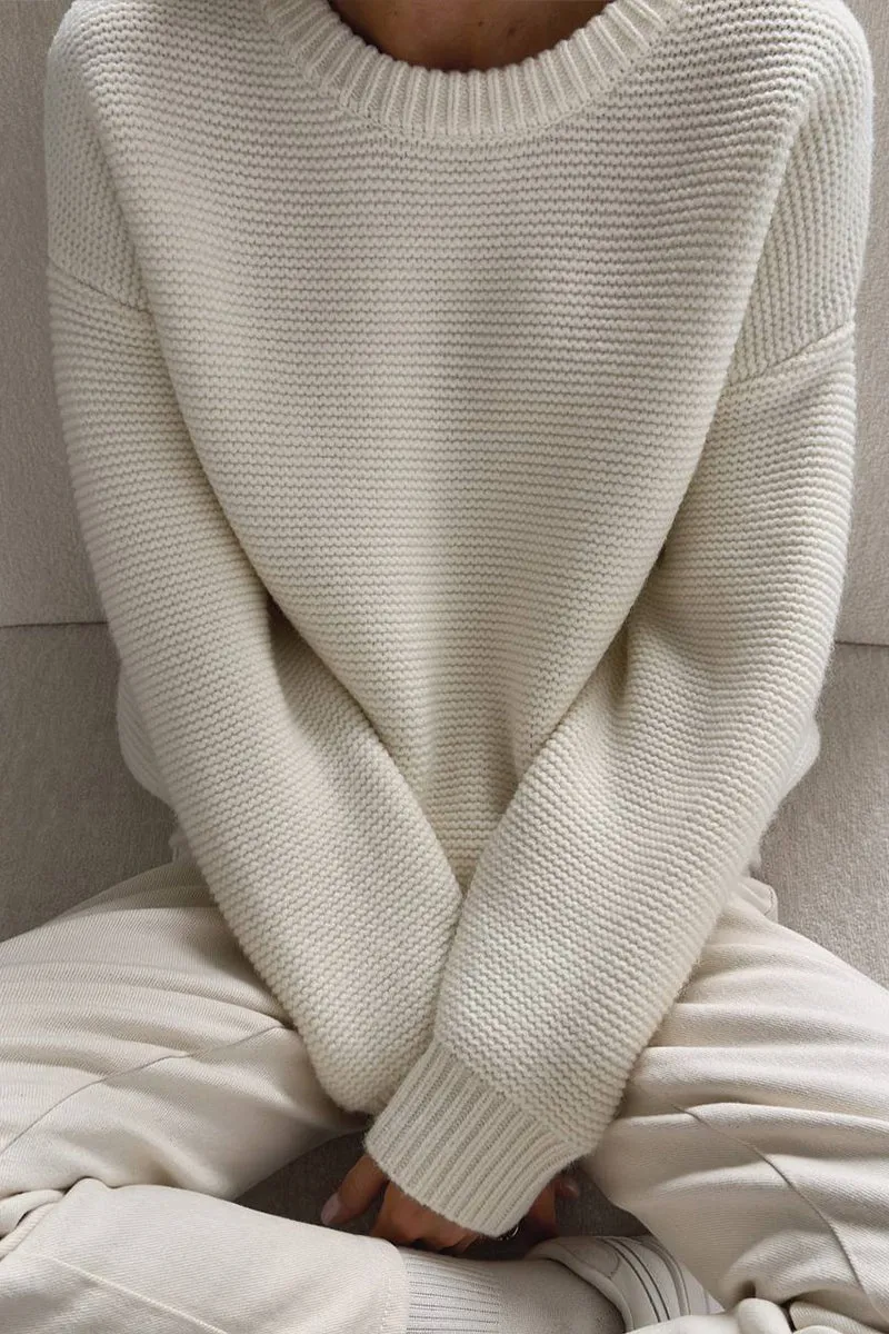 HWS1291 Cozy Knit Pullover