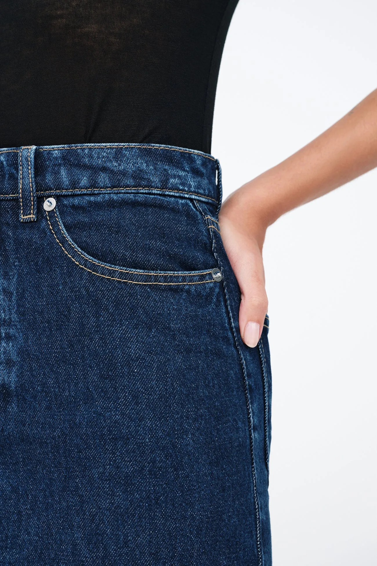 LES Denim Skirt