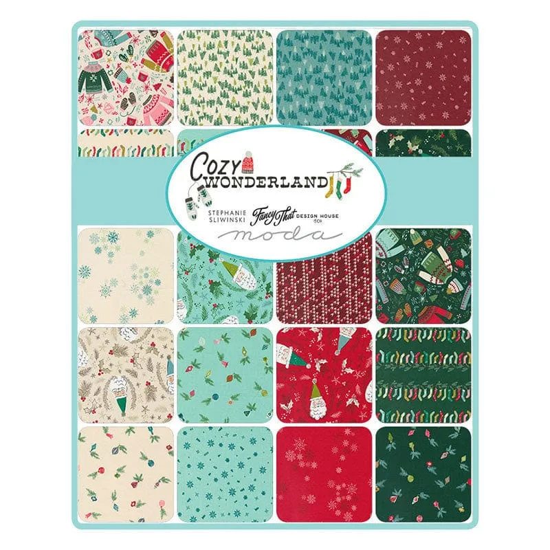 Moda Cozy Wonderland Fat Quarter Pack 33 Piece 45590AB