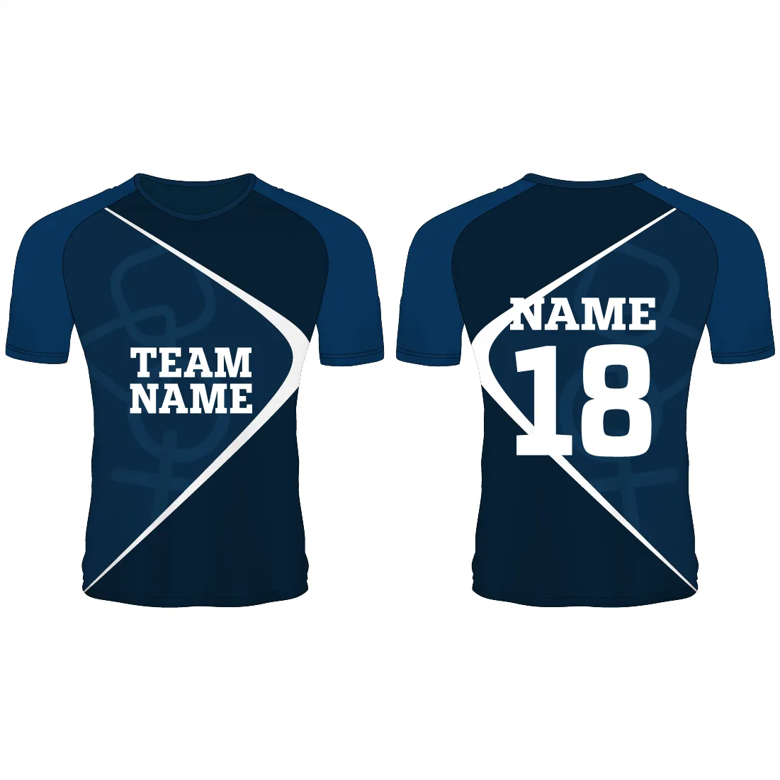 NEXT PRINT All Over Printed Customized Sublimation T-Shirt Unisex Sports Jersey Player Name & Number, Team Name.1245051019