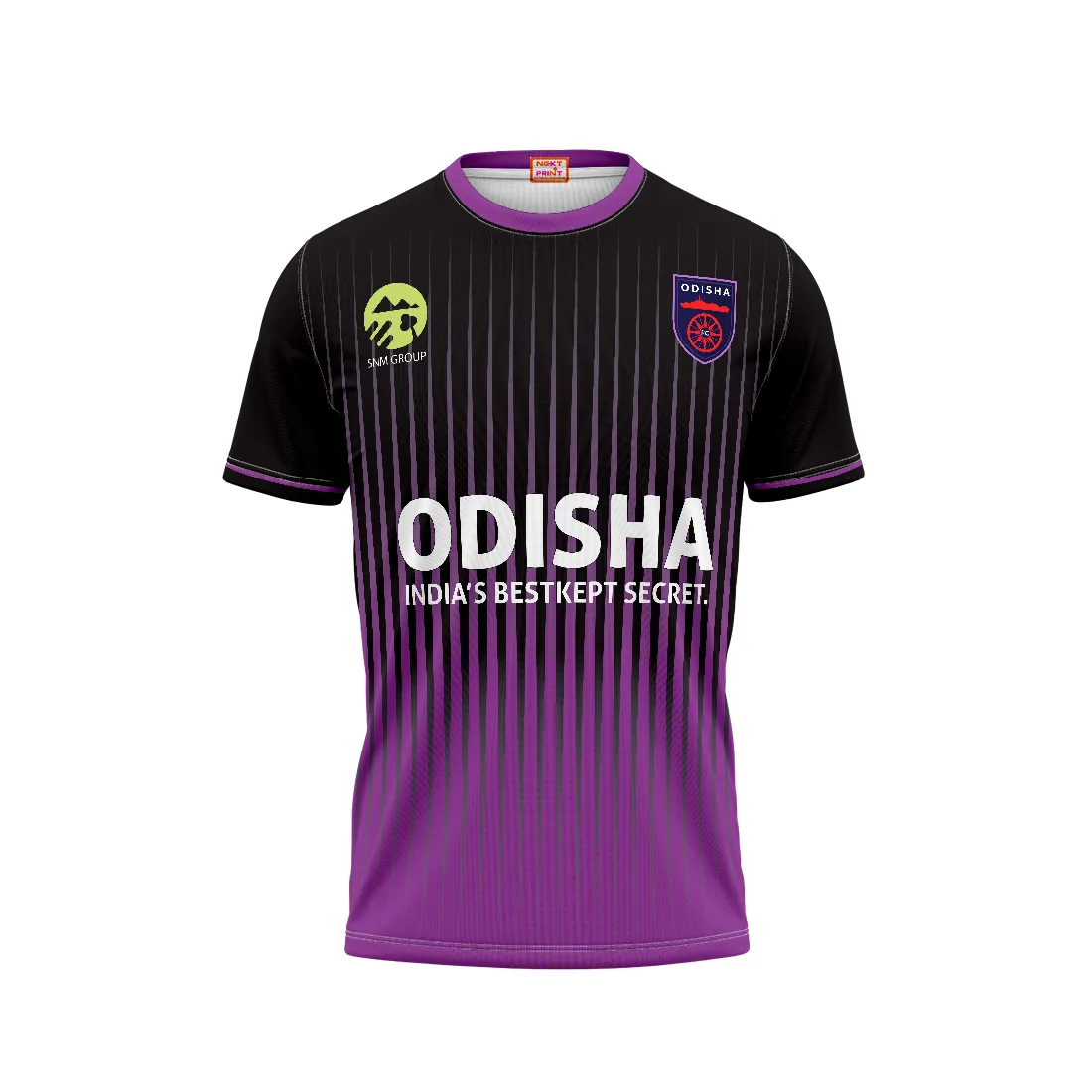 Next Print Football Odisha Fc Jersey