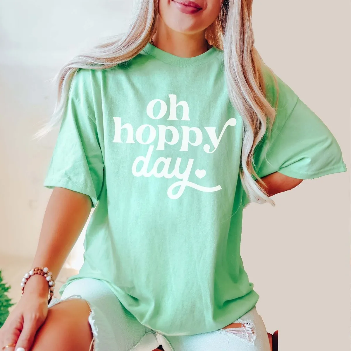 Oh Hoppy Day Bella Tee