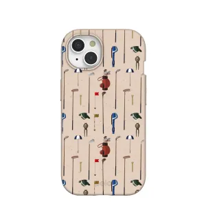 Seashell Golf Time iPhone 15 Case