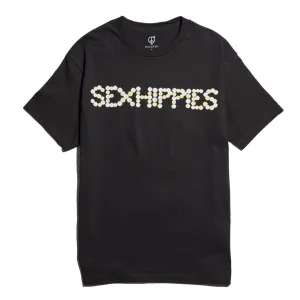 SexHippies Daisy OG Logo Tee Black