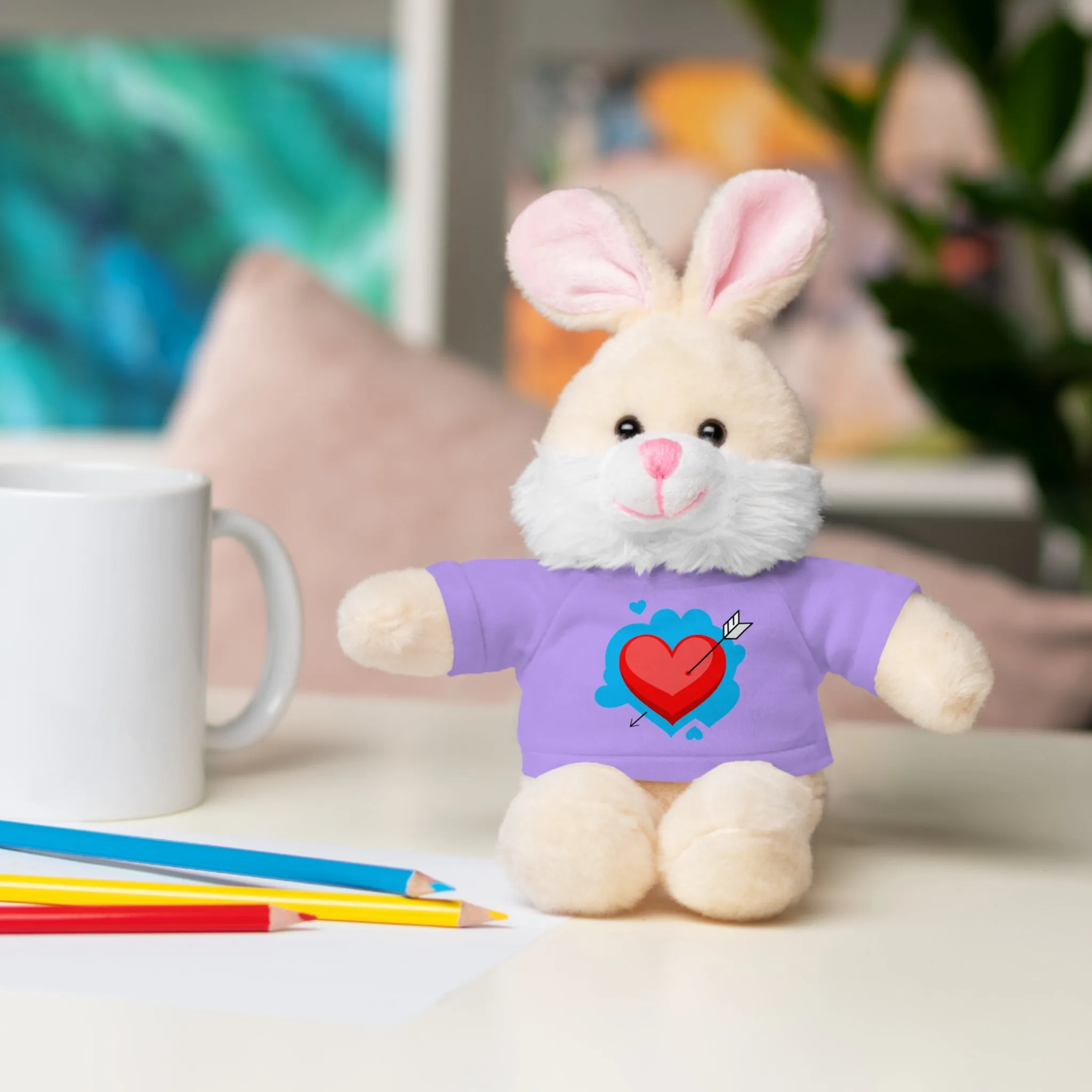 Stuffed animals with tee, a cute and fun gift option