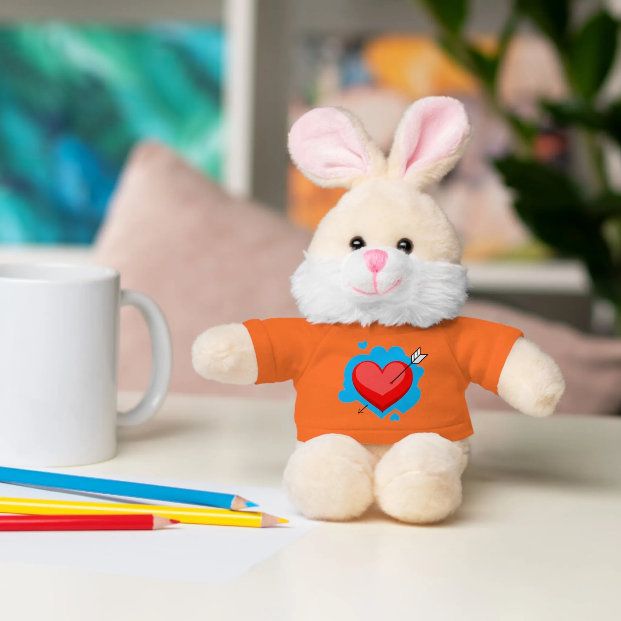 Stuffed animals with tee, a cute and fun gift option