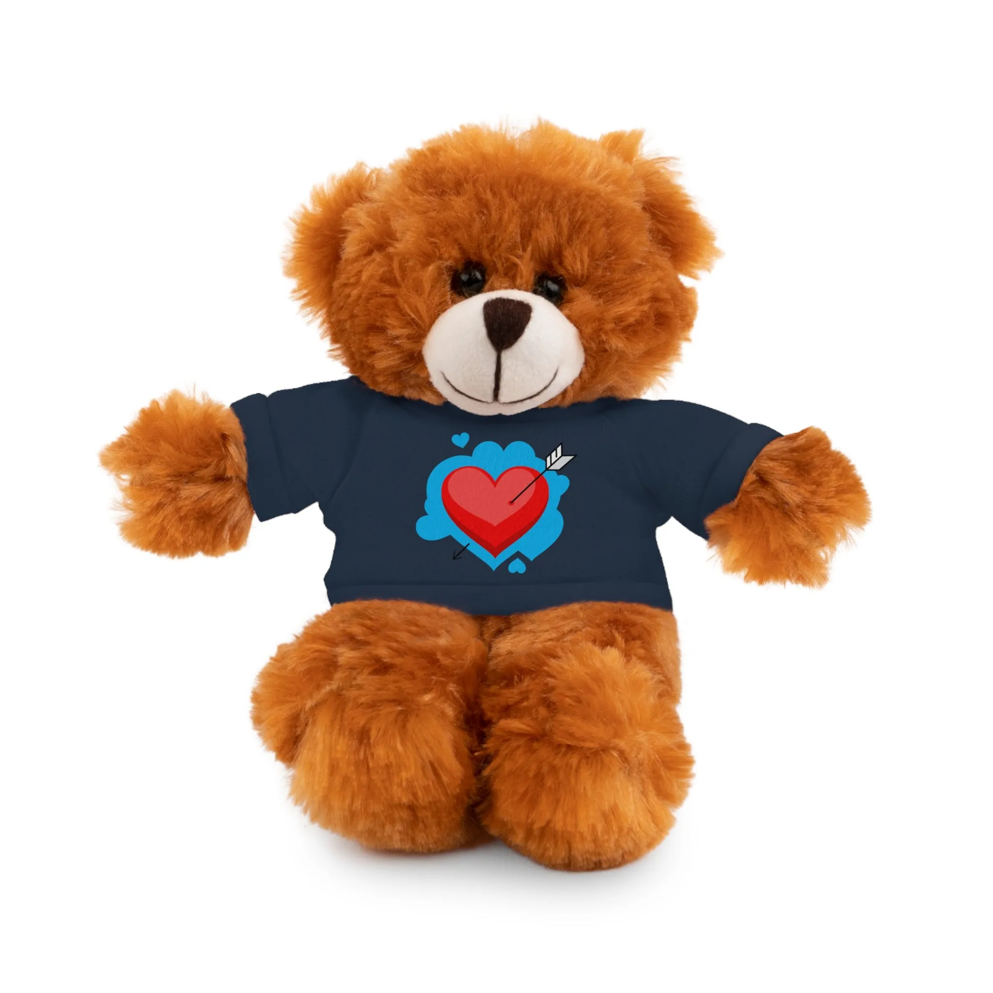 Stuffed animals with tee, a cute and fun gift option