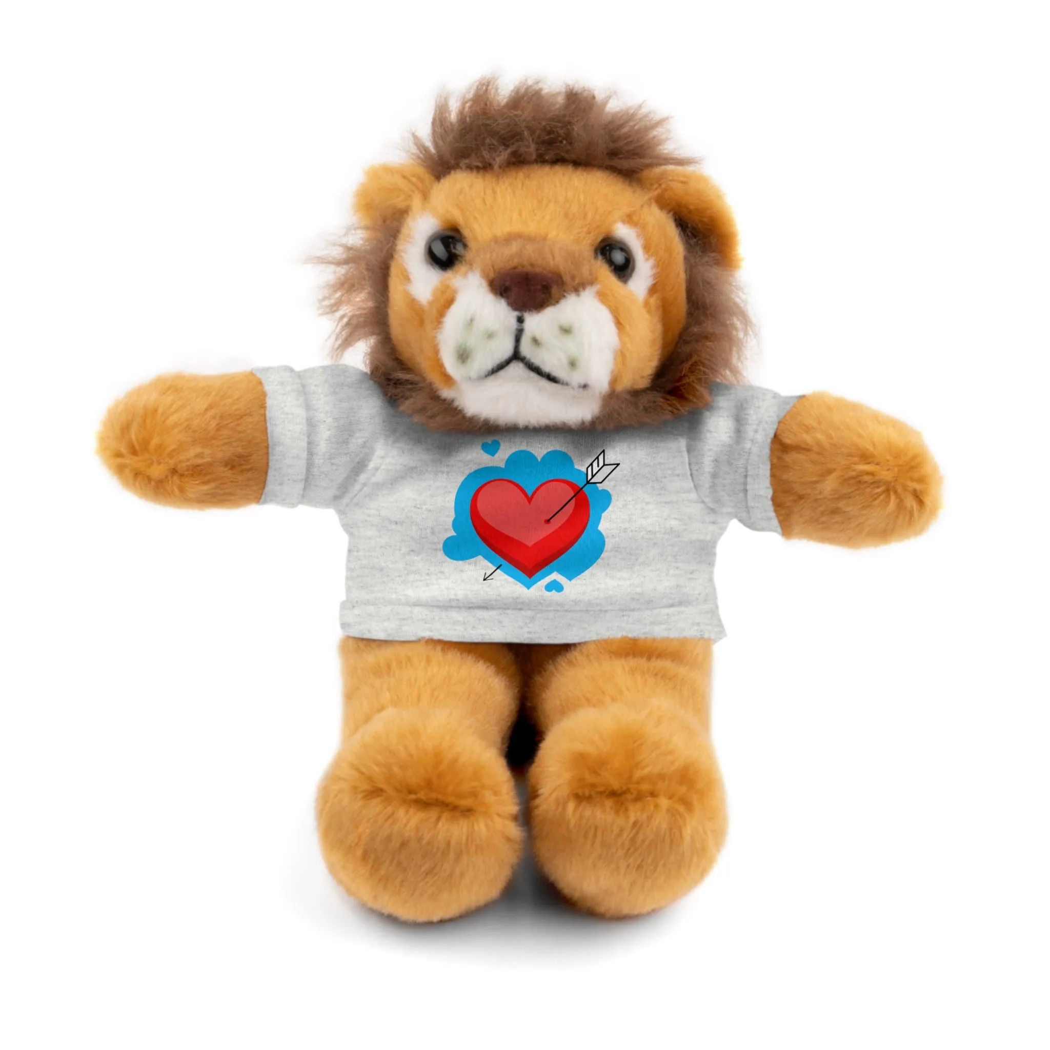 Stuffed animals with tee, a cute and fun gift option