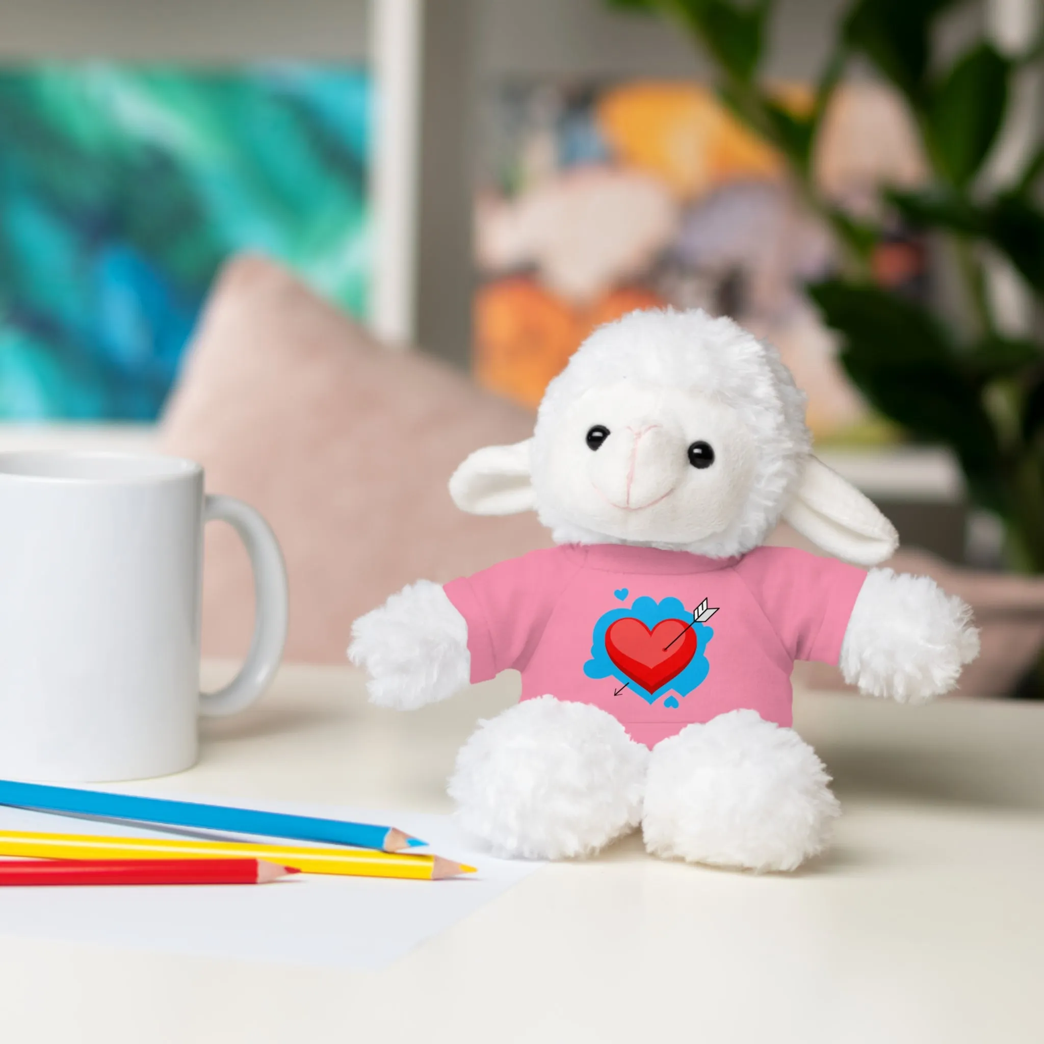 Stuffed animals with tee, a cute and fun gift option