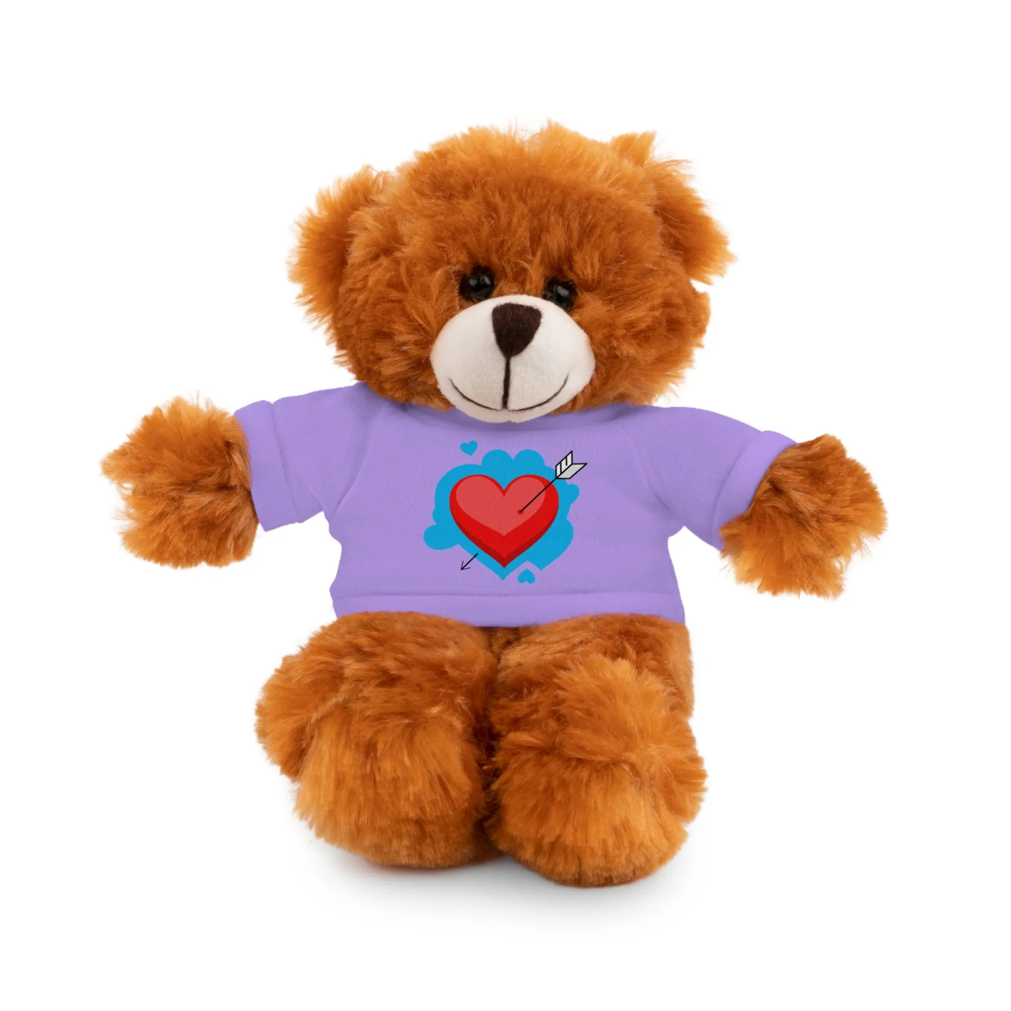 Stuffed animals with tee, a cute and fun gift option