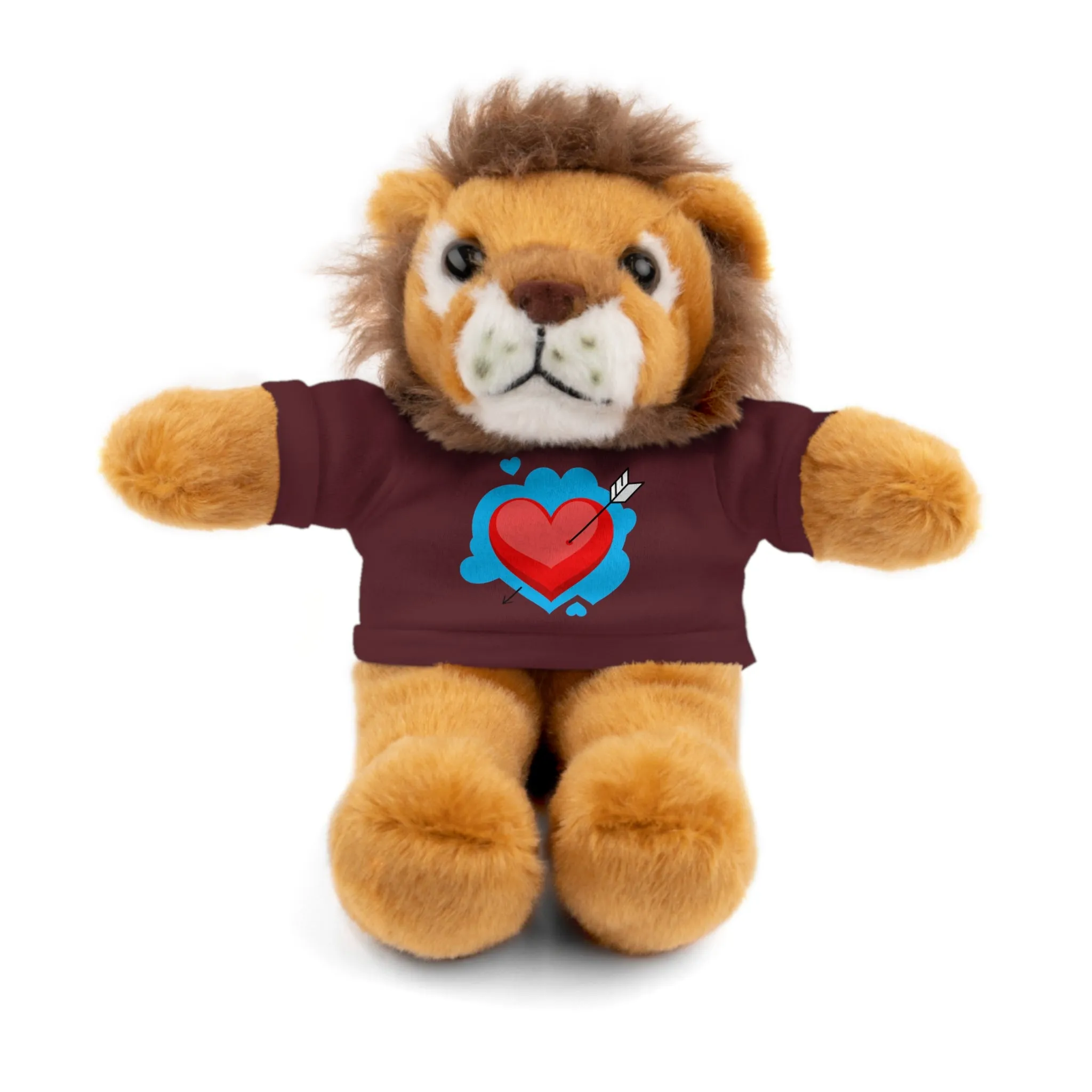 Stuffed animals with tee, a cute and fun gift option