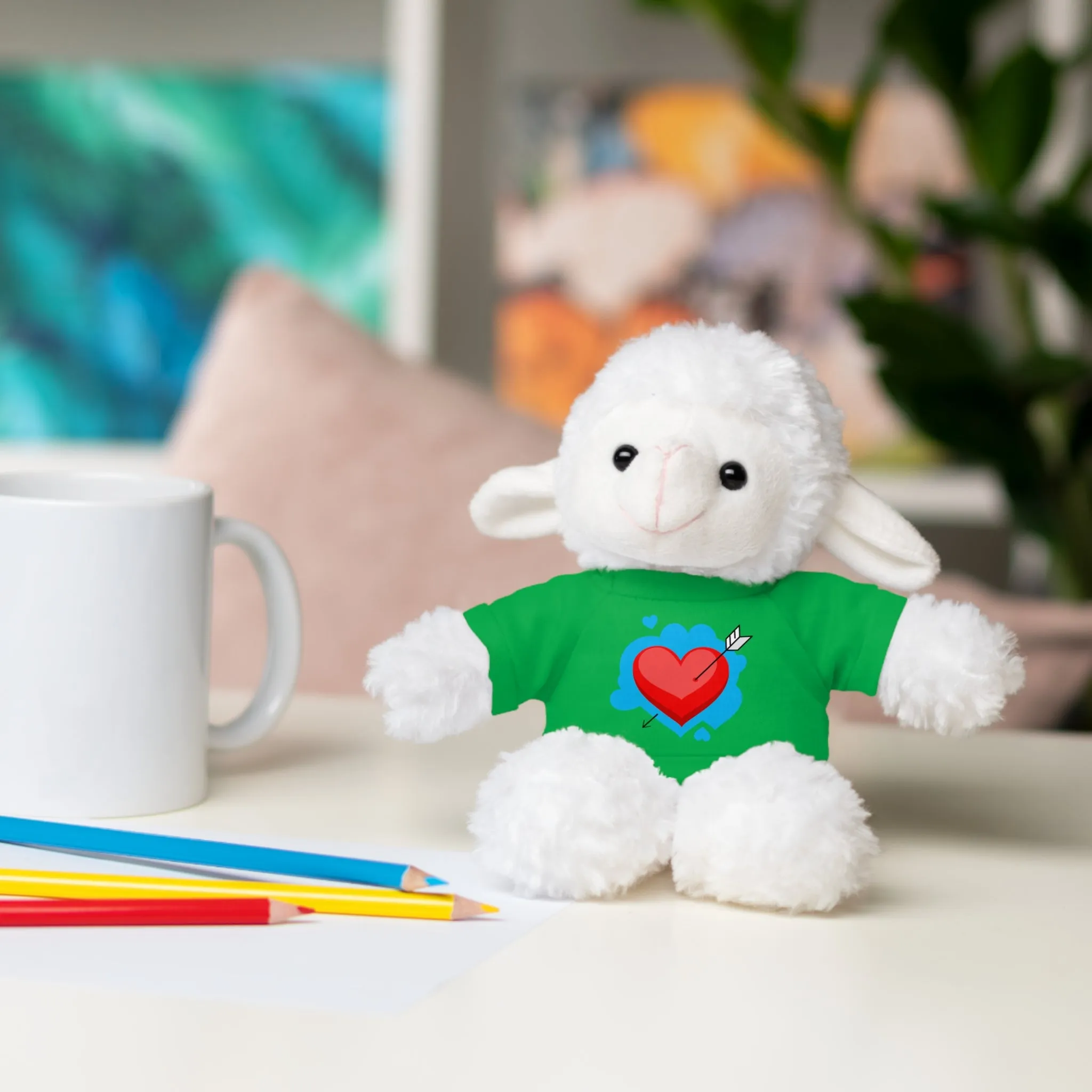 Stuffed animals with tee, a cute and fun gift option