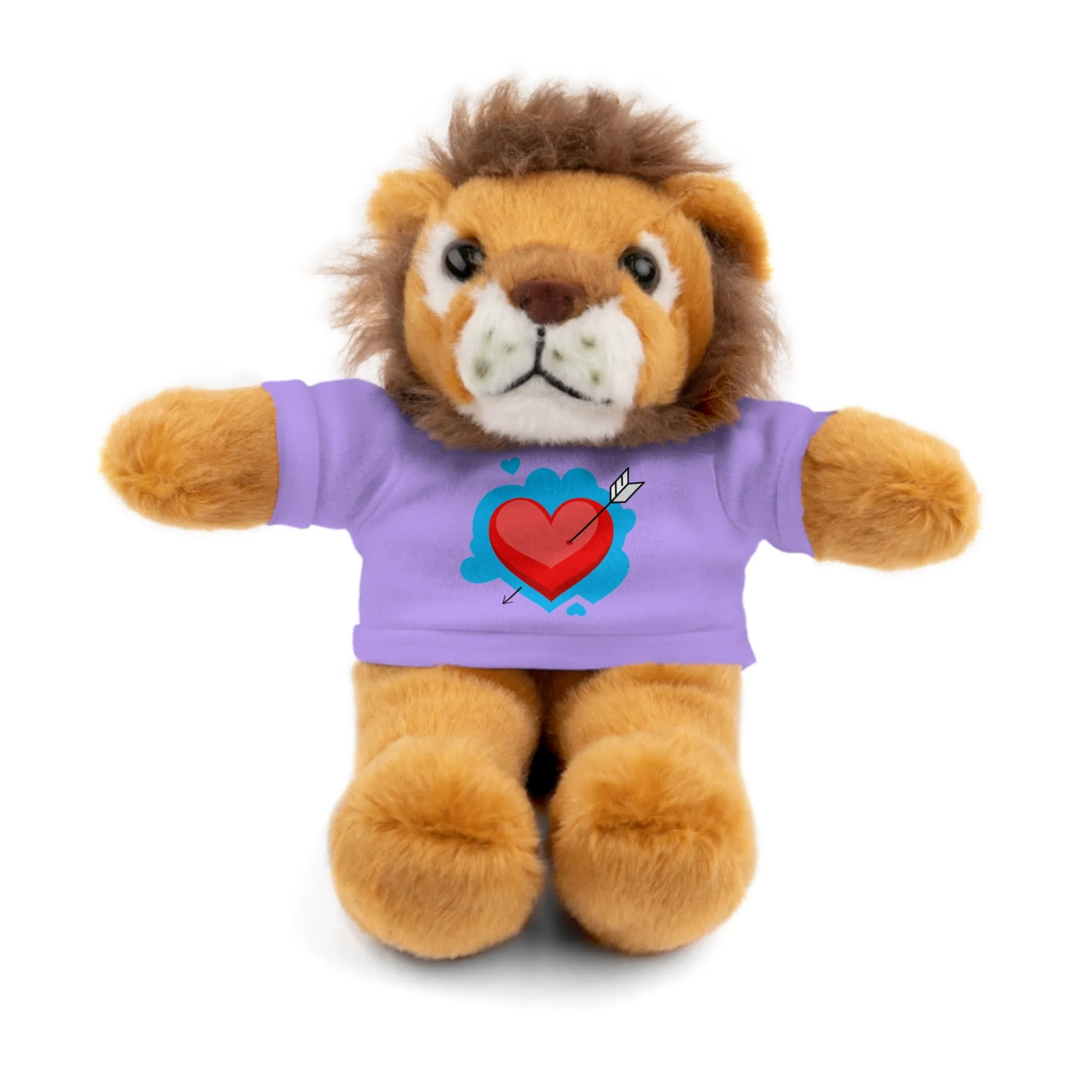 Stuffed animals with tee, a cute and fun gift option