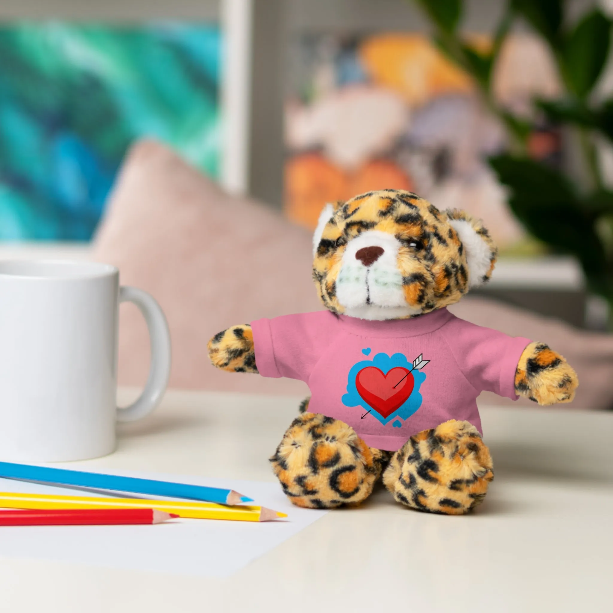 Stuffed animals with tee, a cute and fun gift option