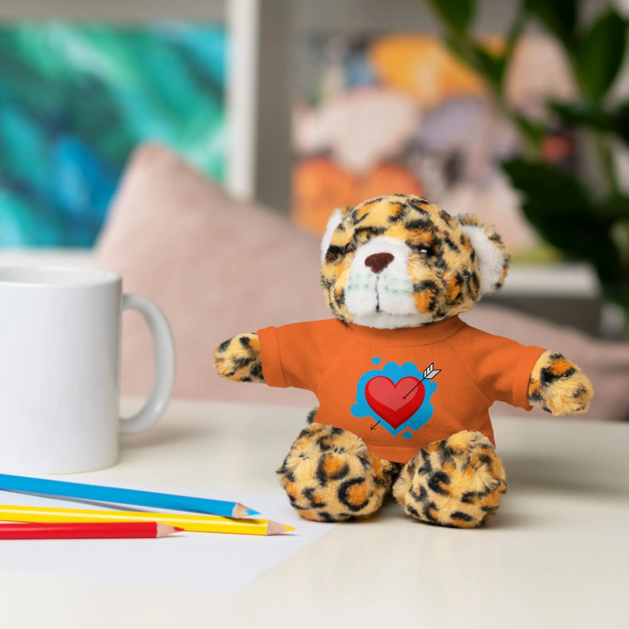 Stuffed animals with tee, a cute and fun gift option