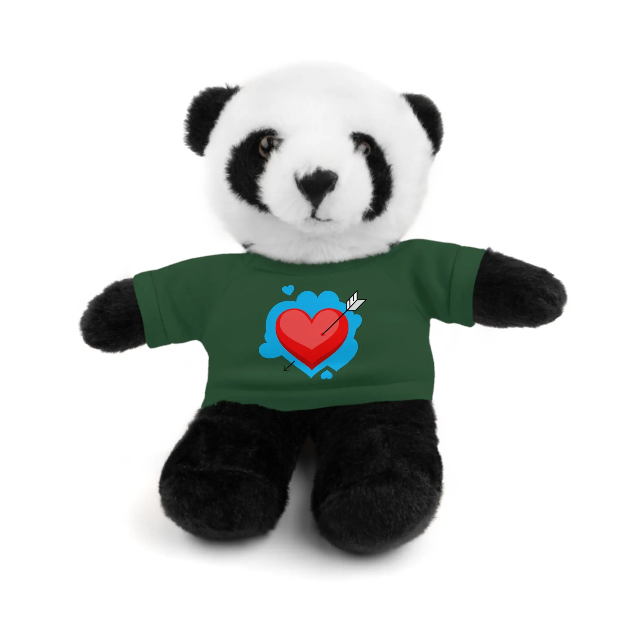 Stuffed animals with tee, a cute and fun gift option