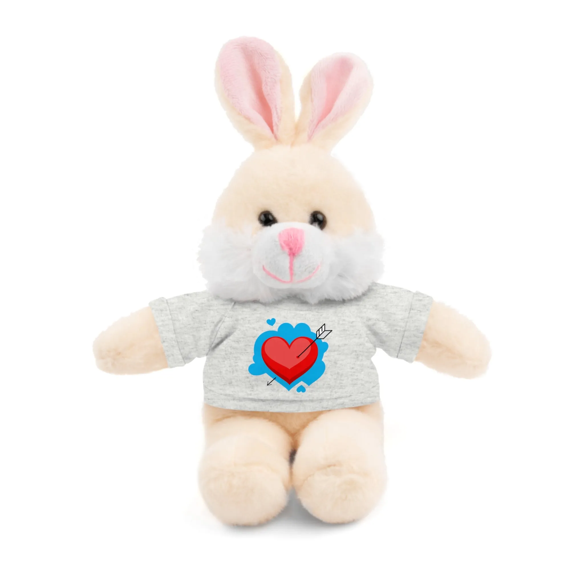 Stuffed animals with tee, a cute and fun gift option