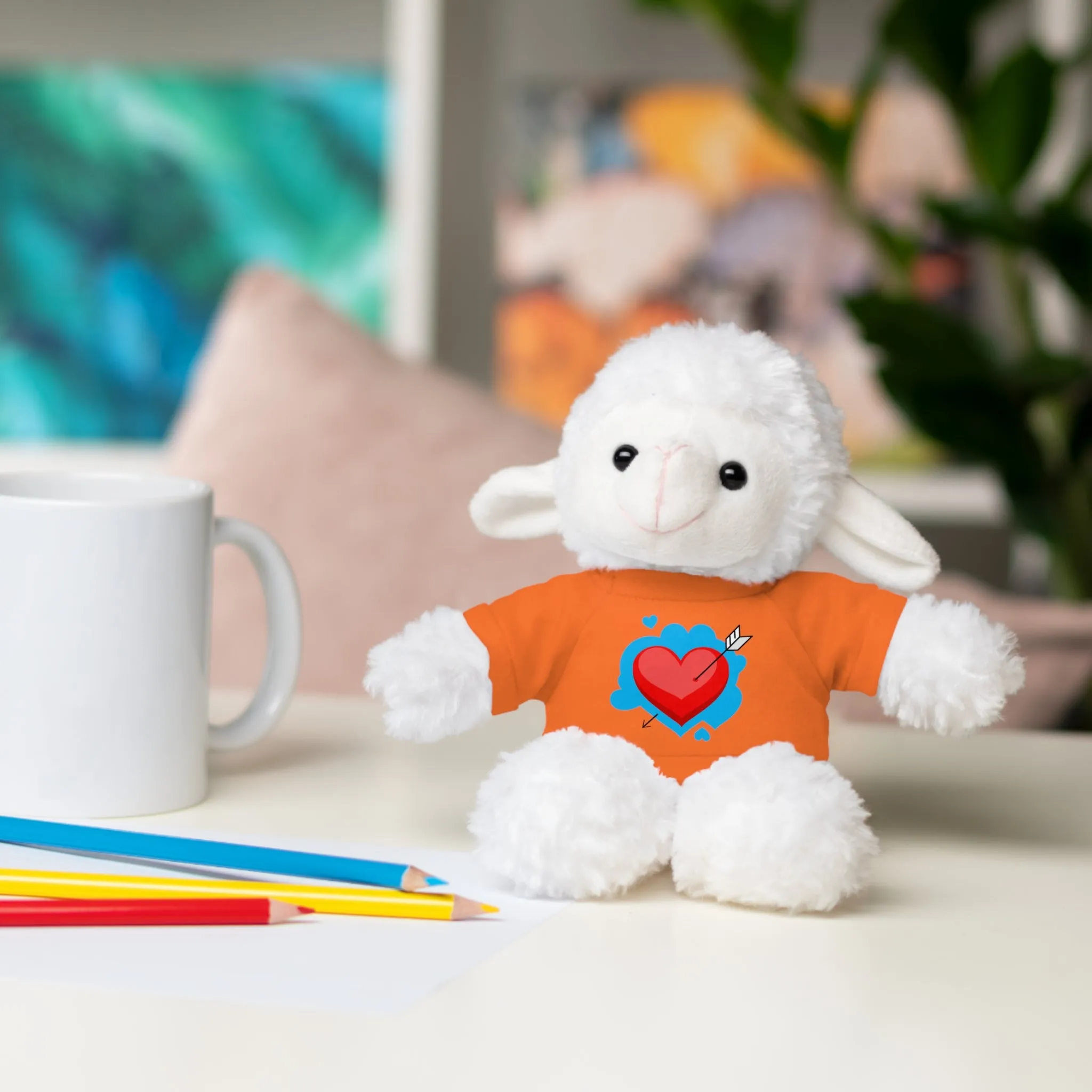 Stuffed animals with tee, a cute and fun gift option