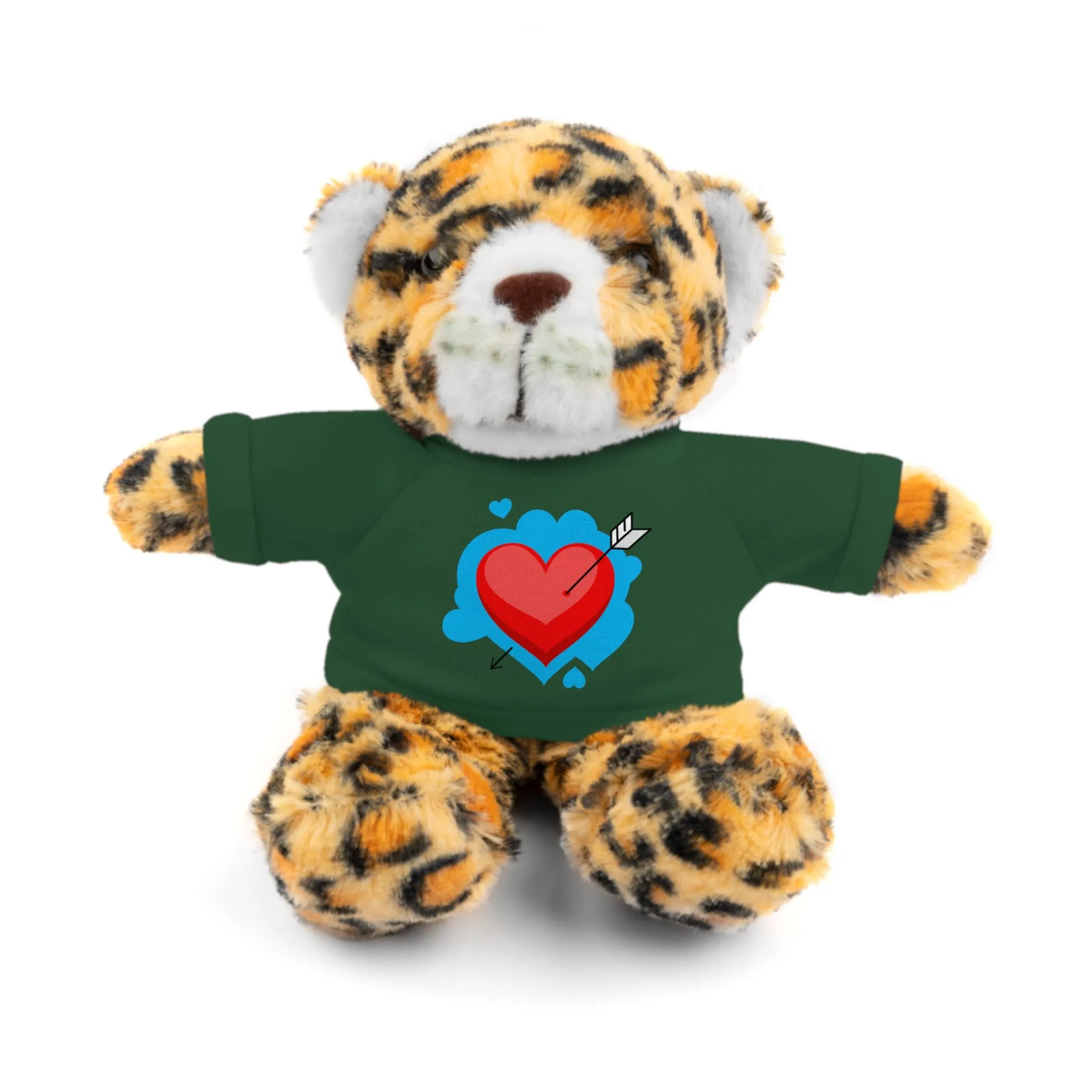 Stuffed animals with tee, a cute and fun gift option