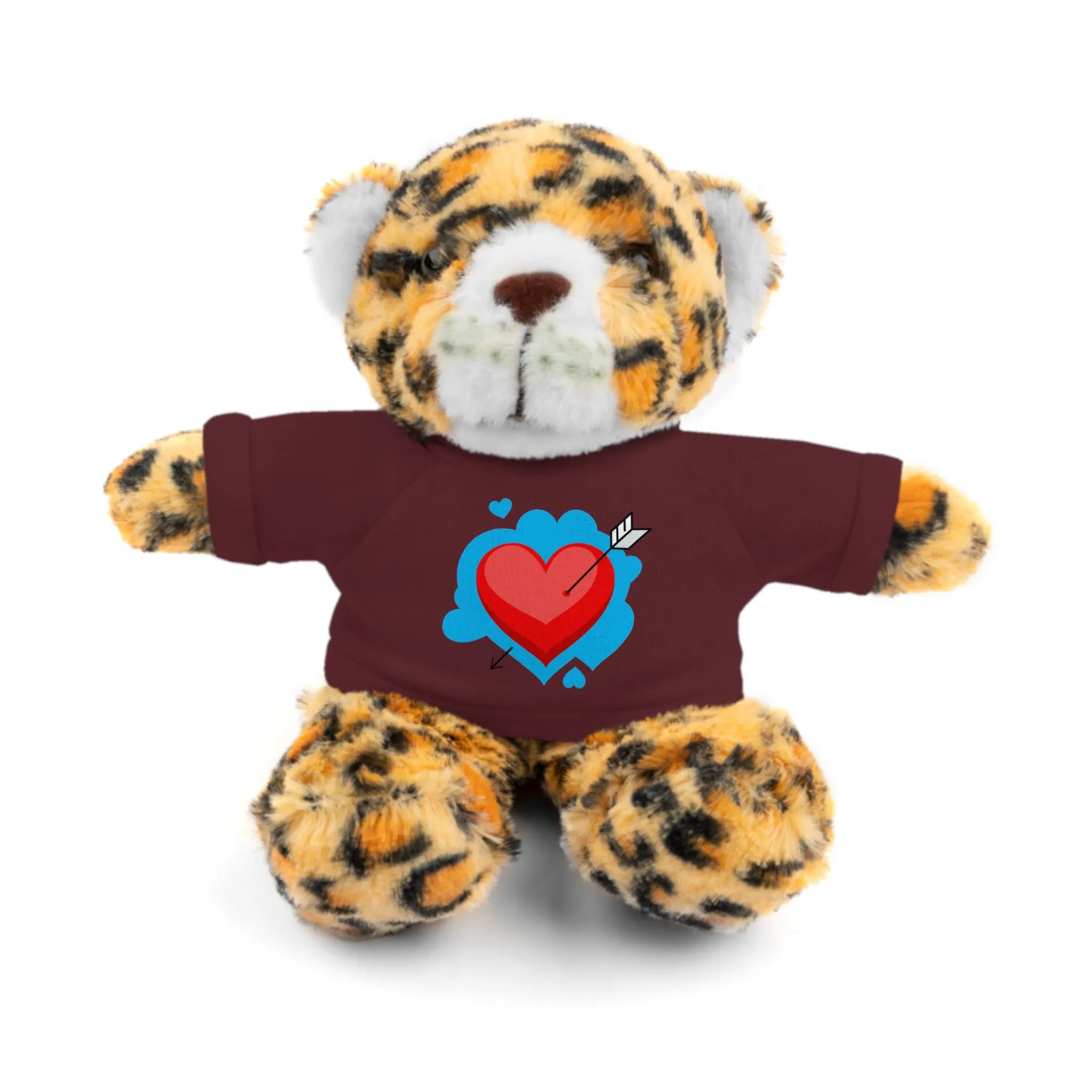 Stuffed animals with tee, a cute and fun gift option