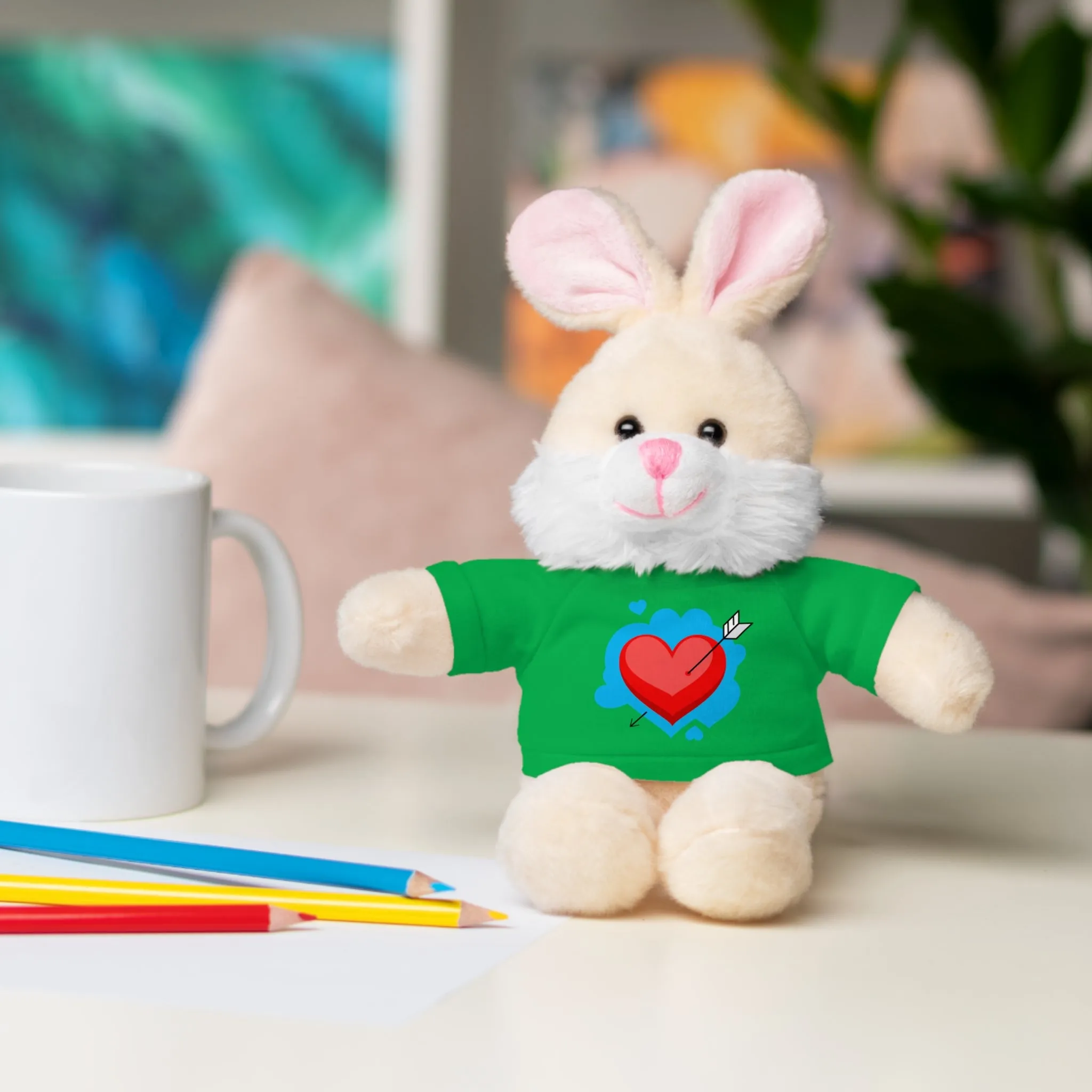 Stuffed animals with tee, a cute and fun gift option