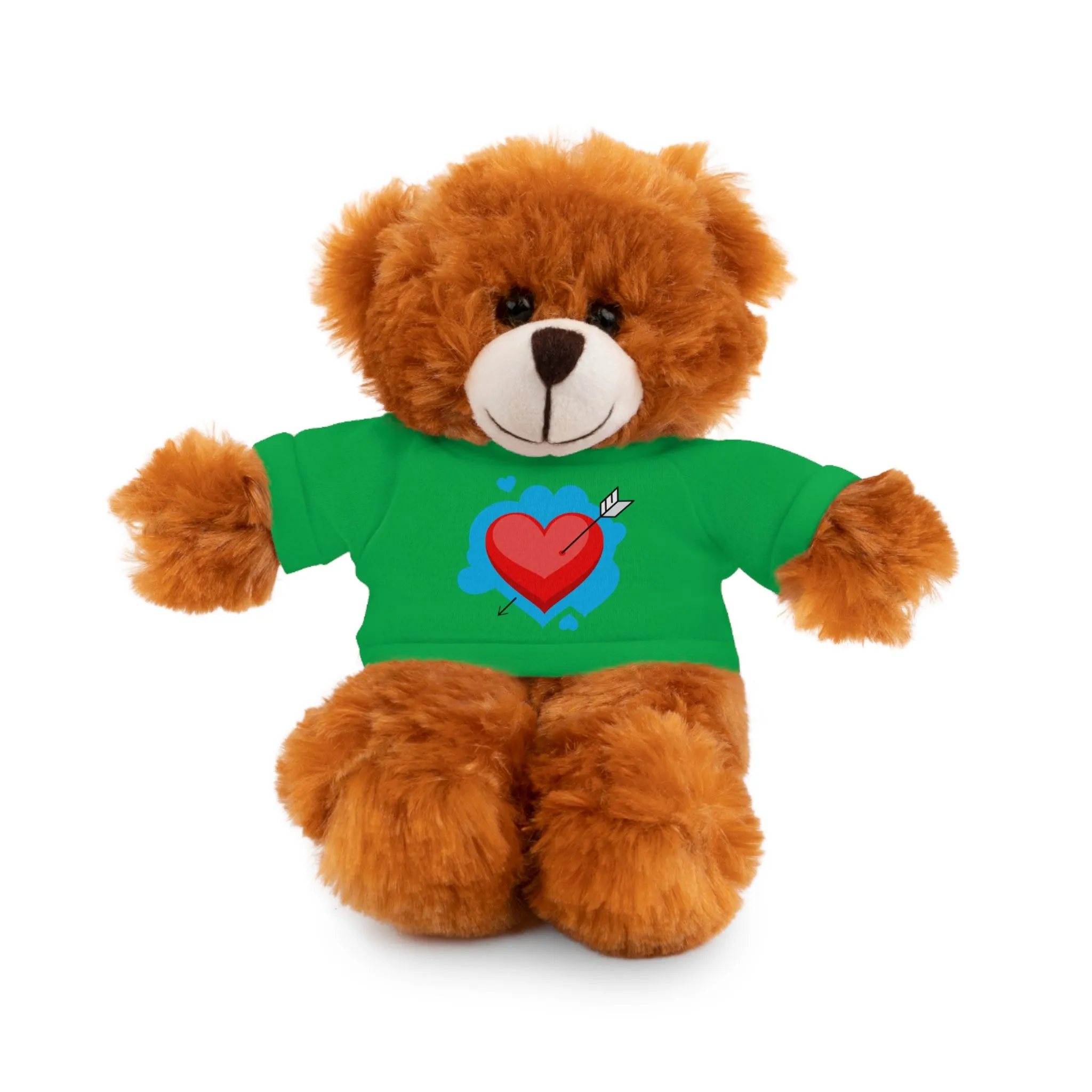 Stuffed animals with tee, a cute and fun gift option