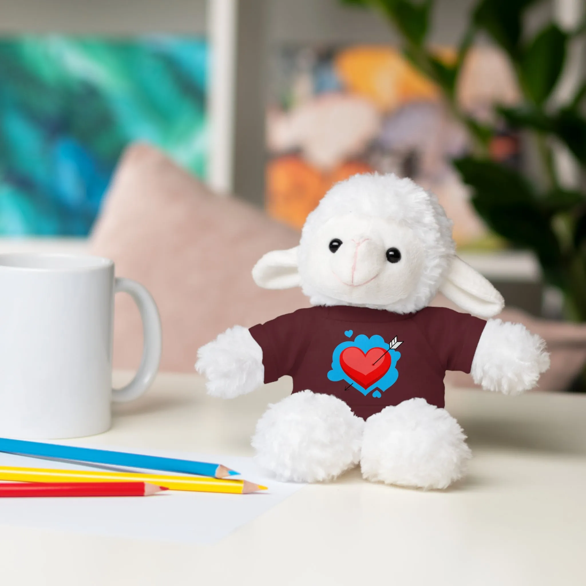 Stuffed animals with tee, a cute and fun gift option