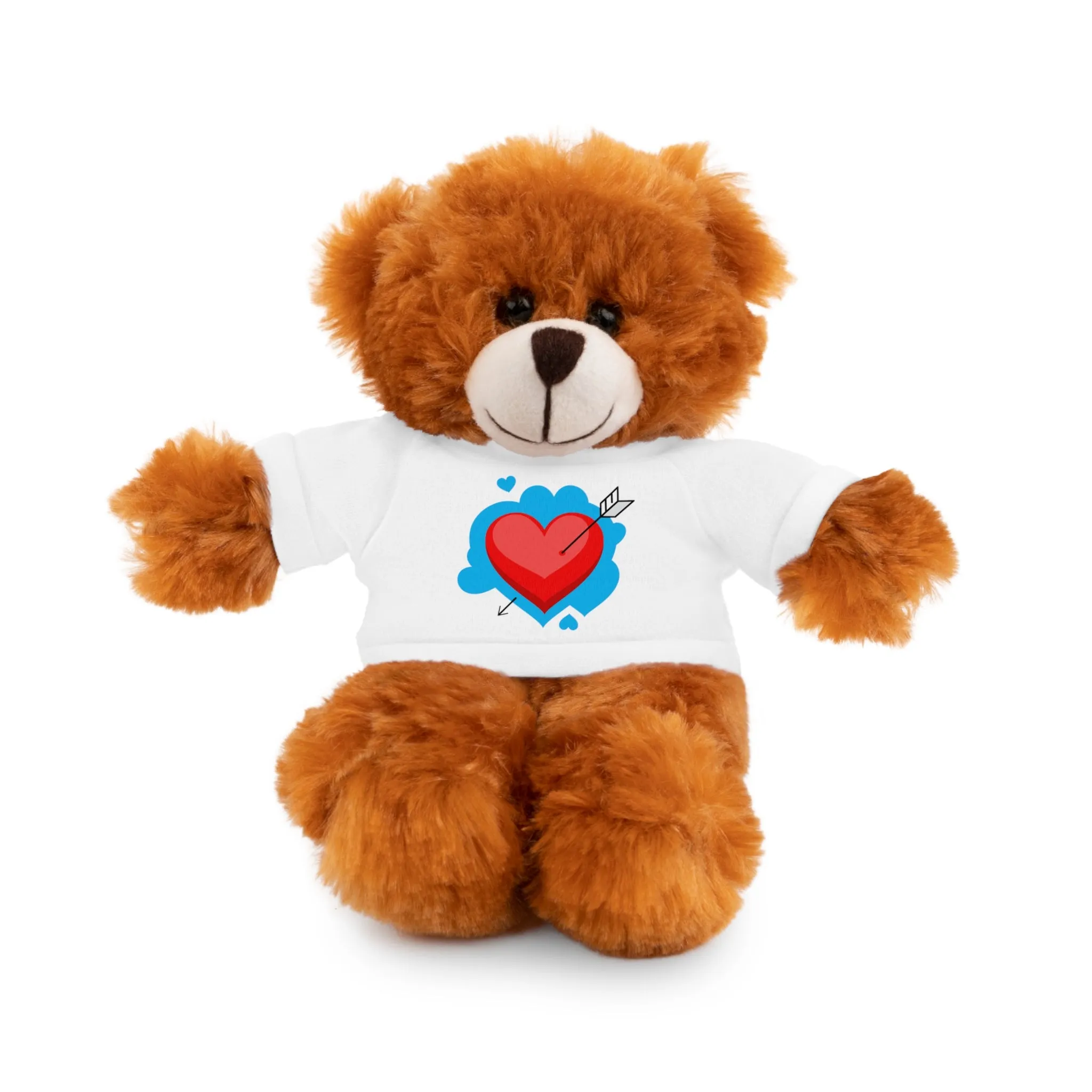 Stuffed animals with tee, a cute and fun gift option