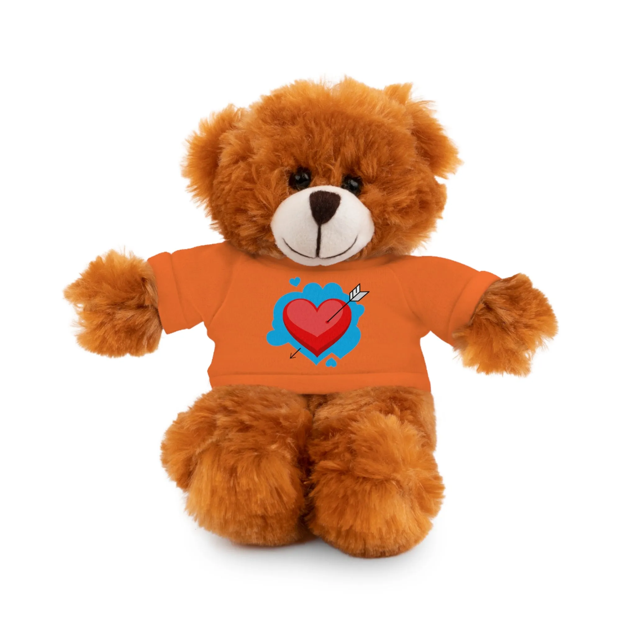 Stuffed animals with tee, a cute and fun gift option