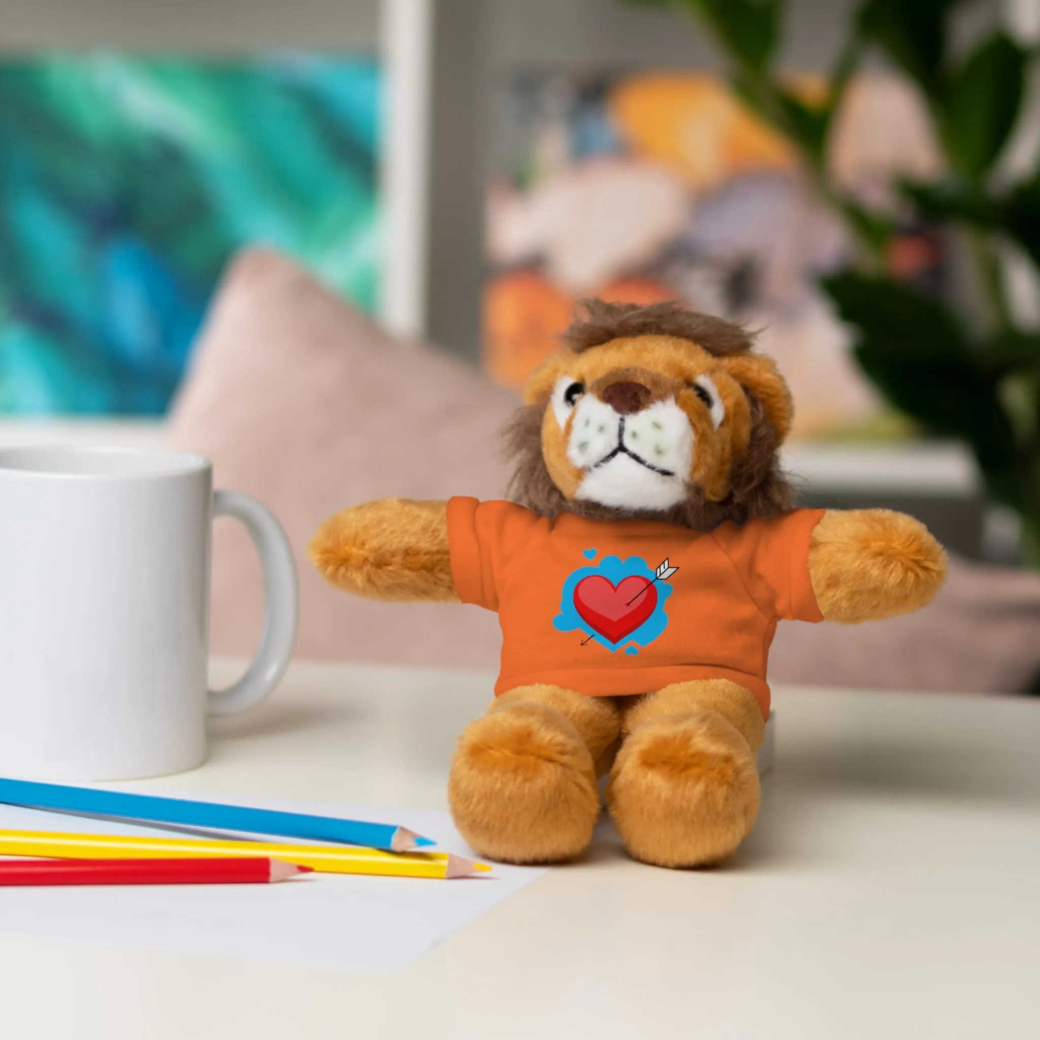 Stuffed animals with tee, a cute and fun gift option