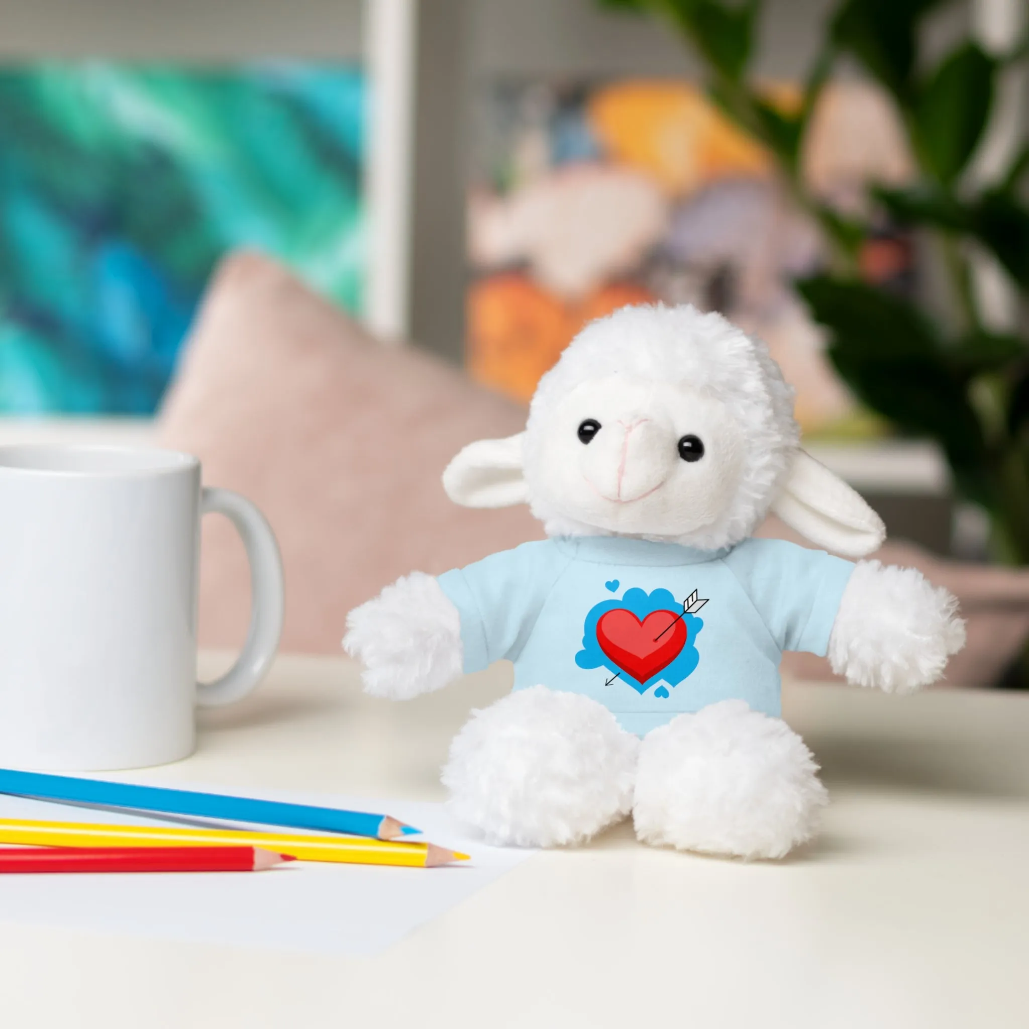 Stuffed animals with tee, a cute and fun gift option