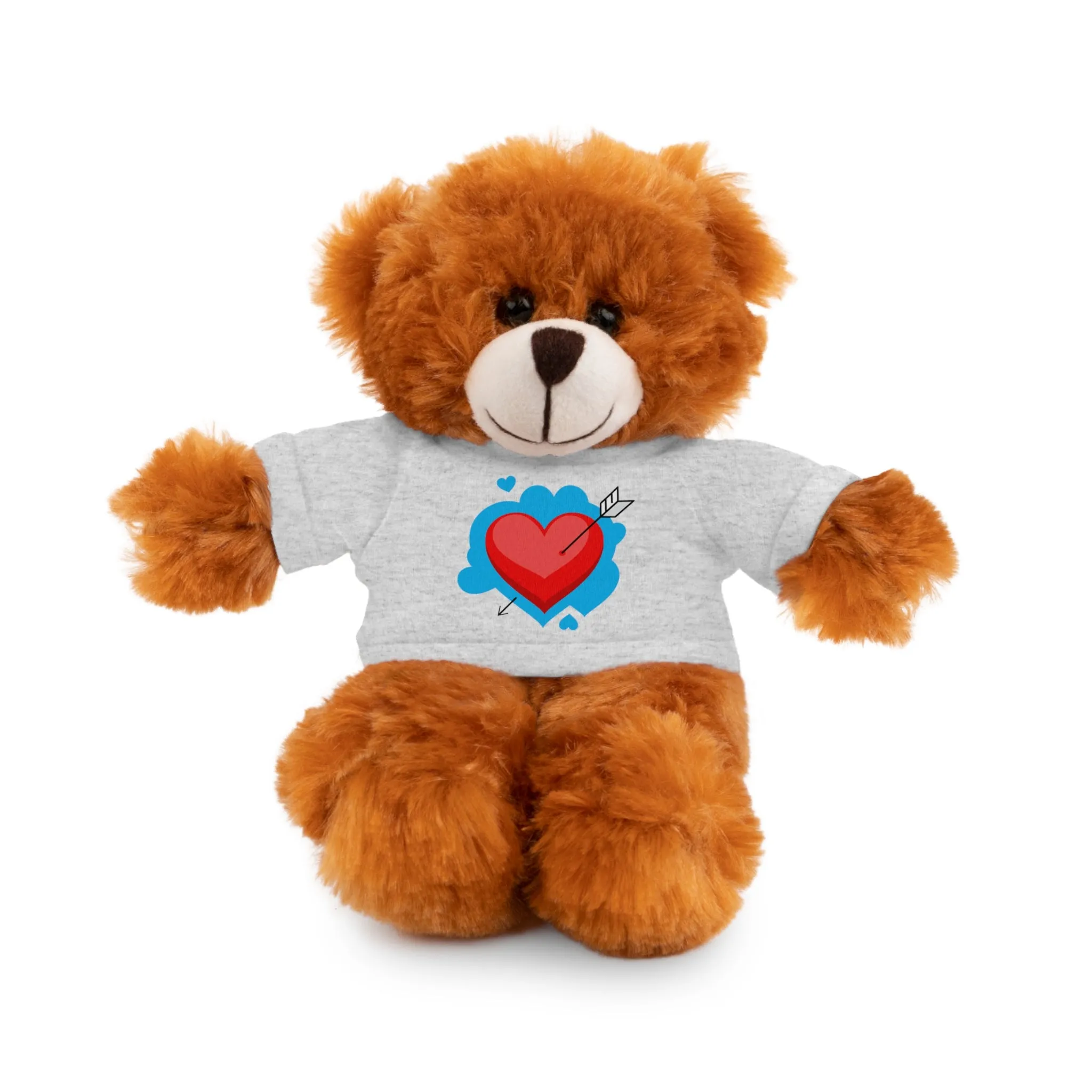 Stuffed animals with tee, a cute and fun gift option