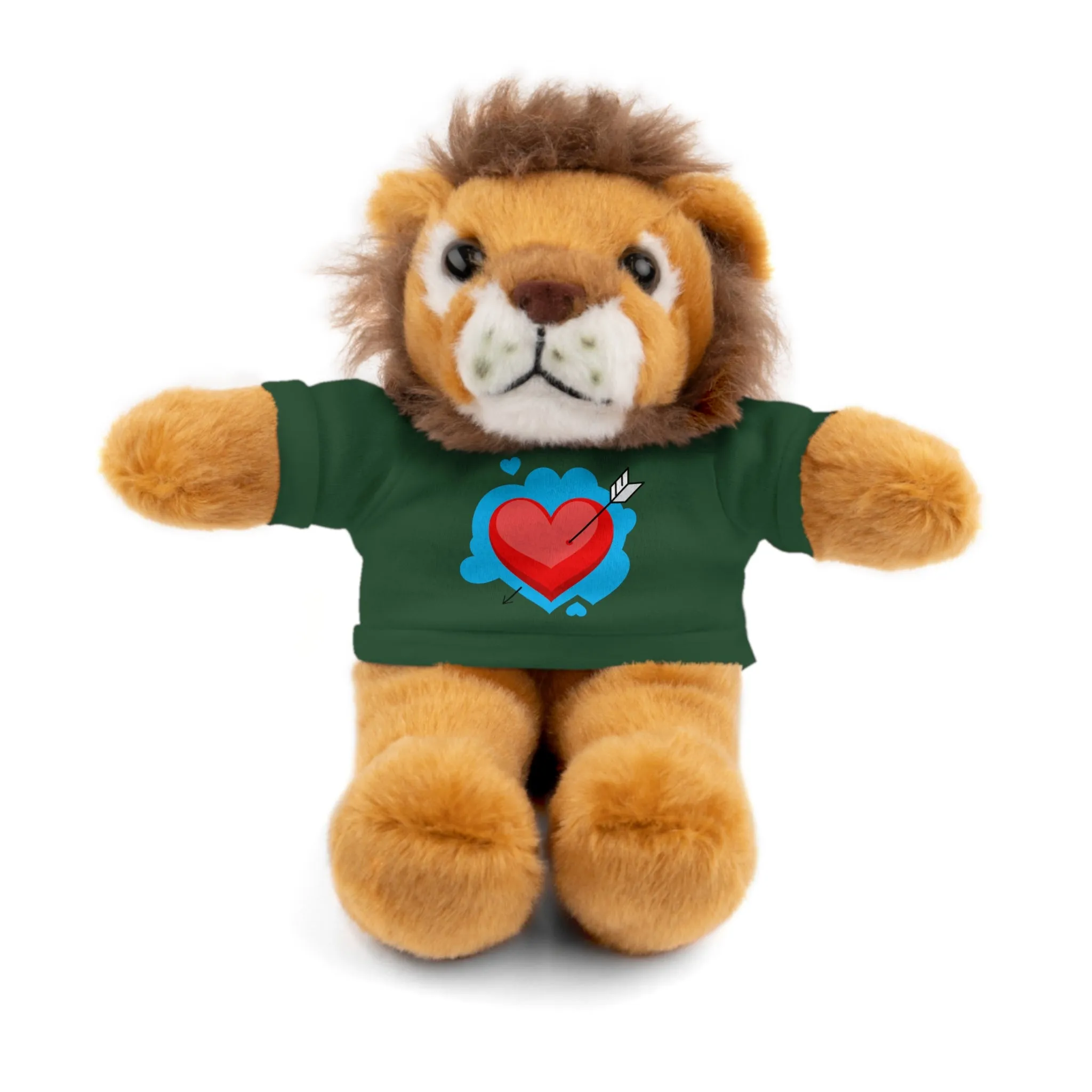 Stuffed animals with tee, a cute and fun gift option