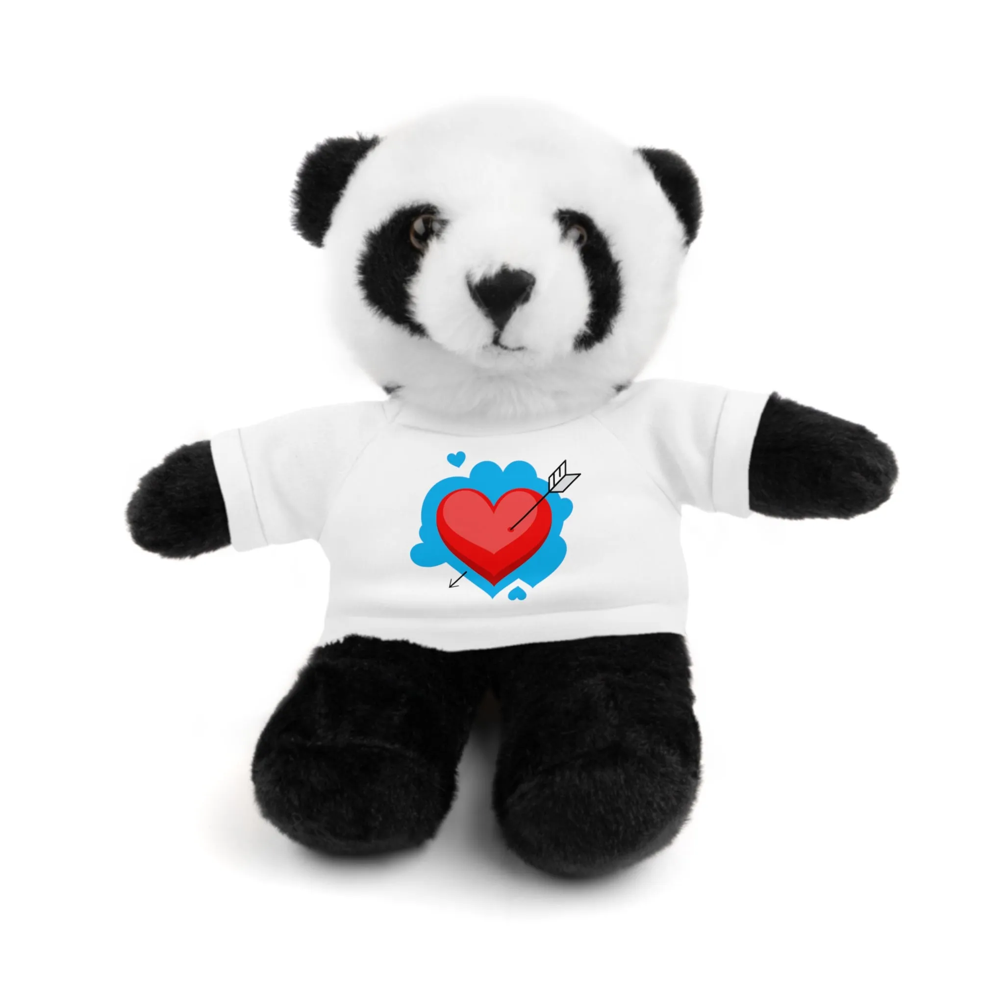 Stuffed animals with tee, a cute and fun gift option