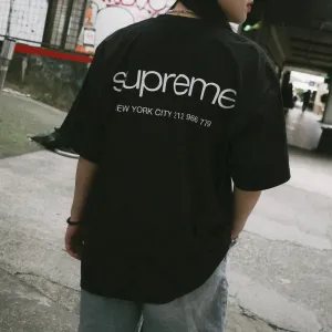 Supreme NYC Tee Black