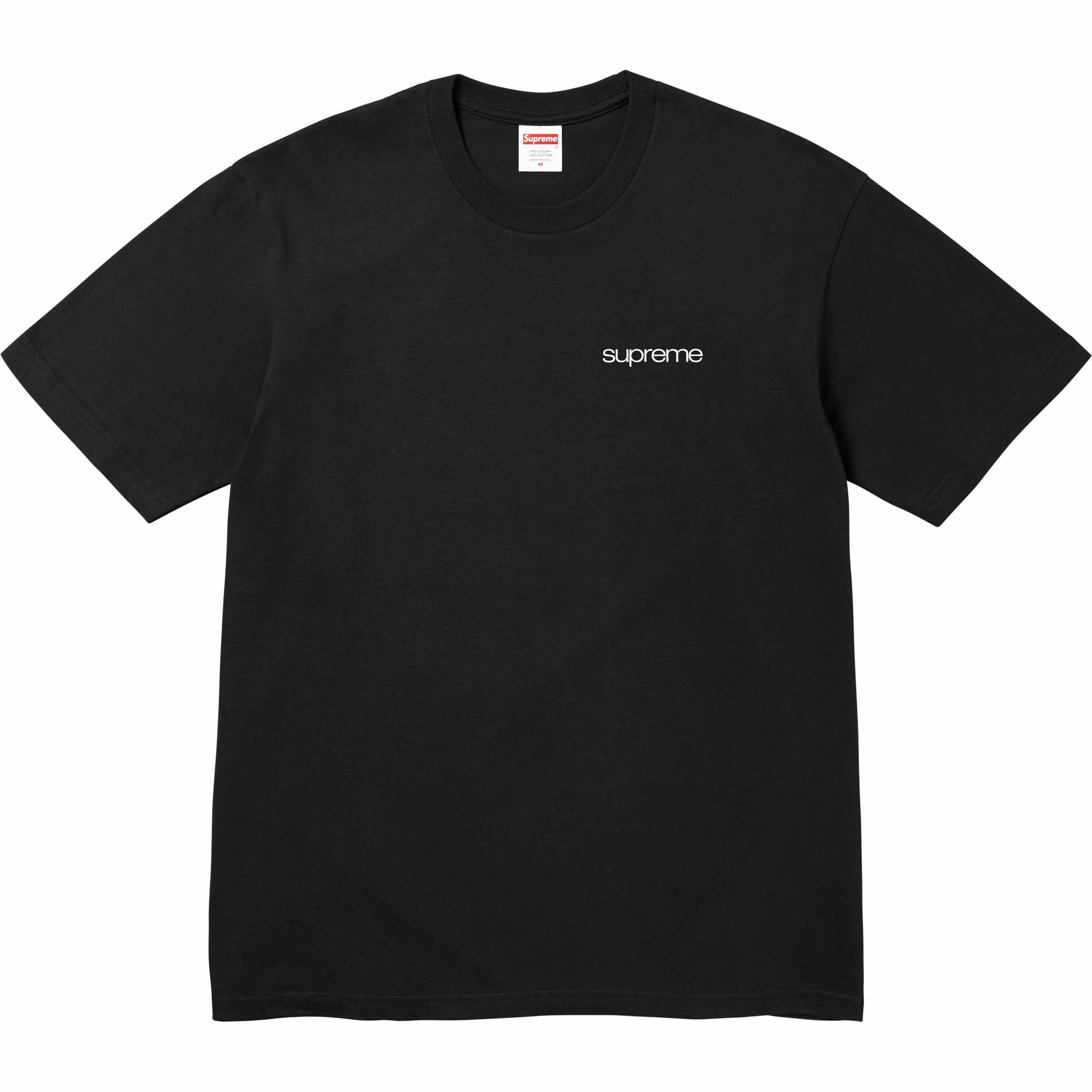 Supreme NYC Tee Black