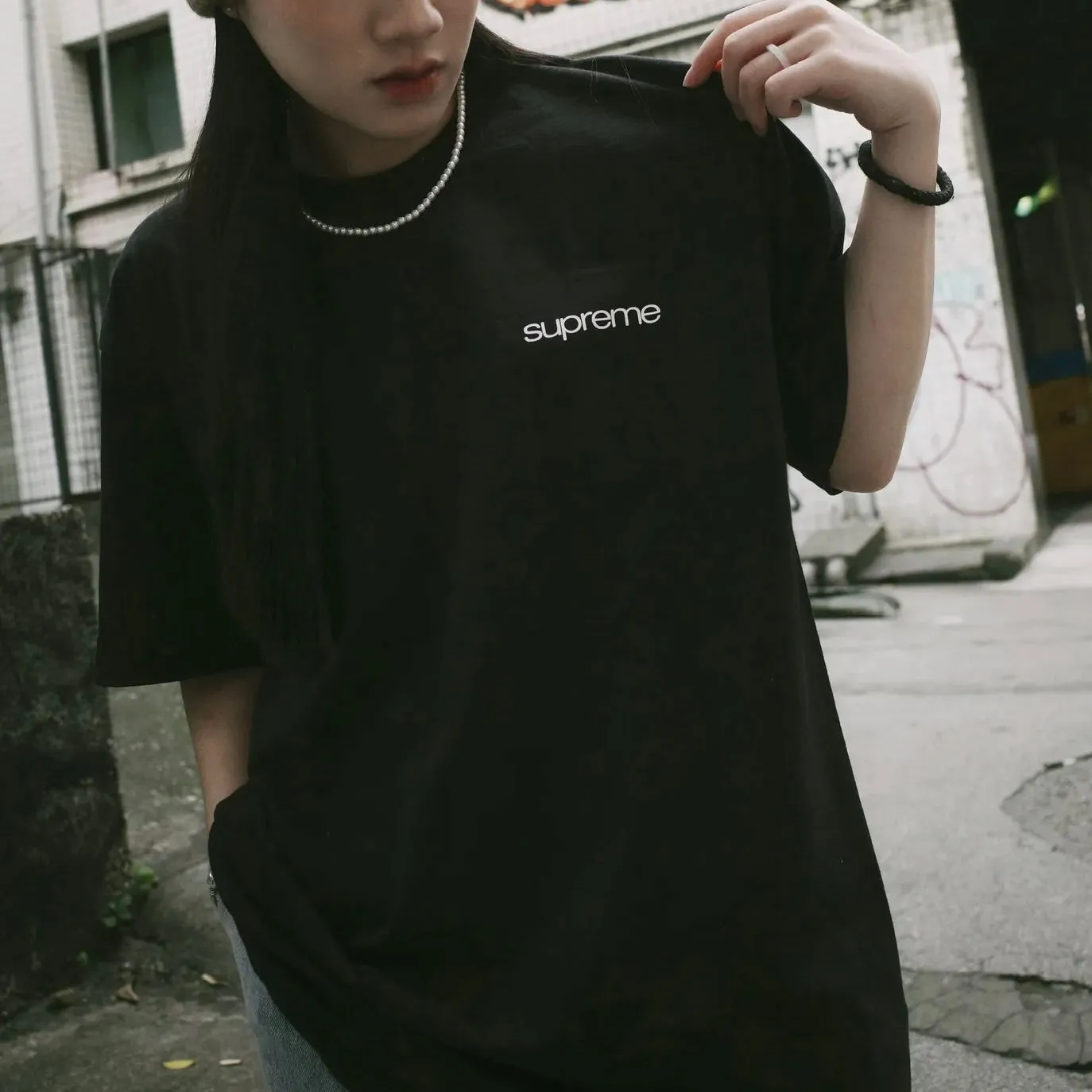 Supreme NYC Tee Black