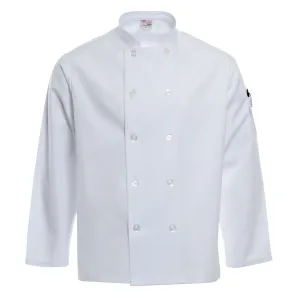 White Safety Sleeve Chef coat 7002