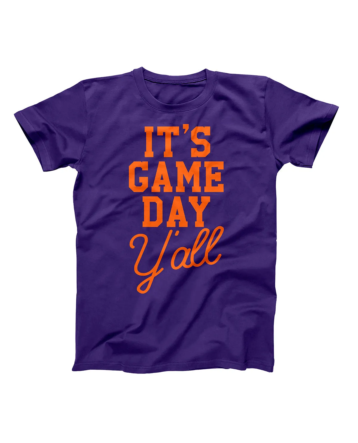 Women's Clemson Game Y'all Short Sleeve Tee